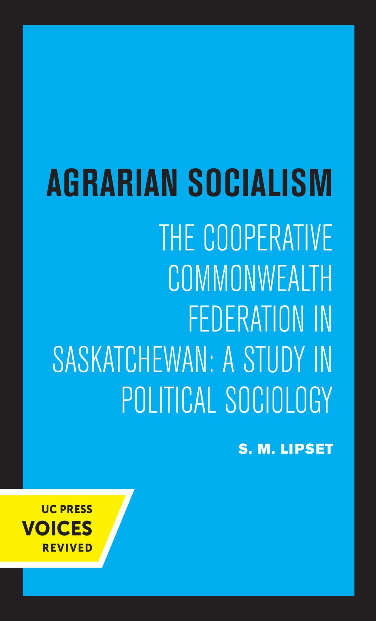 Cover image for Agrarian Socialism ISBN 9780520331129