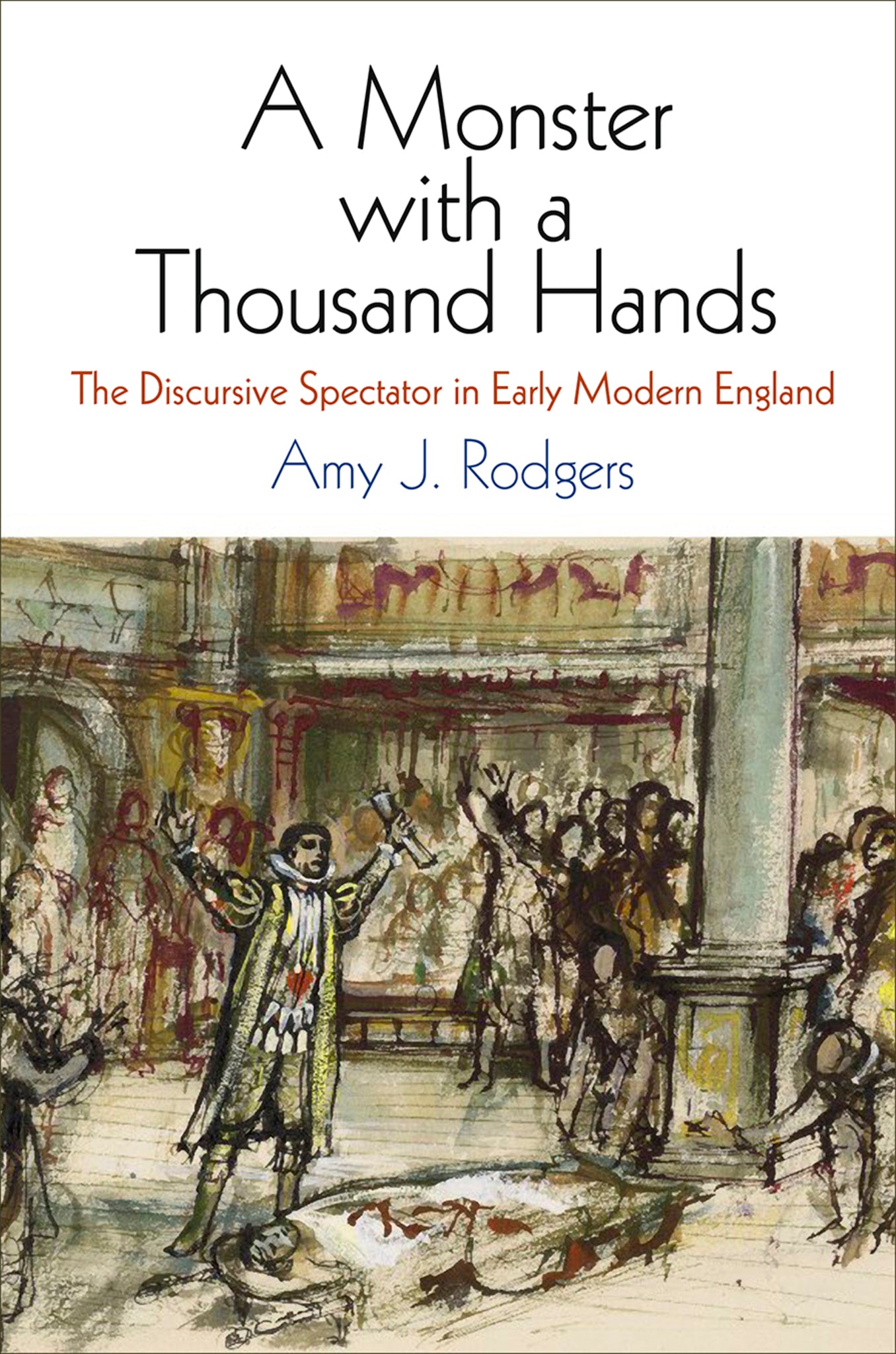 Cover image for A Monster with a Thousand Hands ISBN 9780812250329