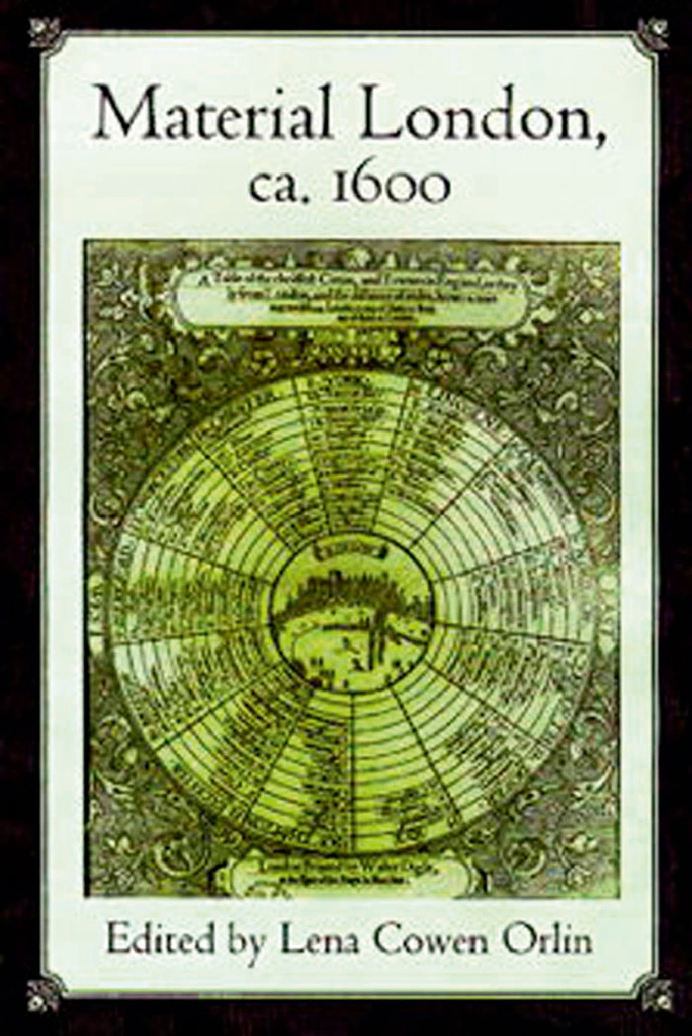 Cover image for Material London, ca. 1600 ISBN 9780812208399