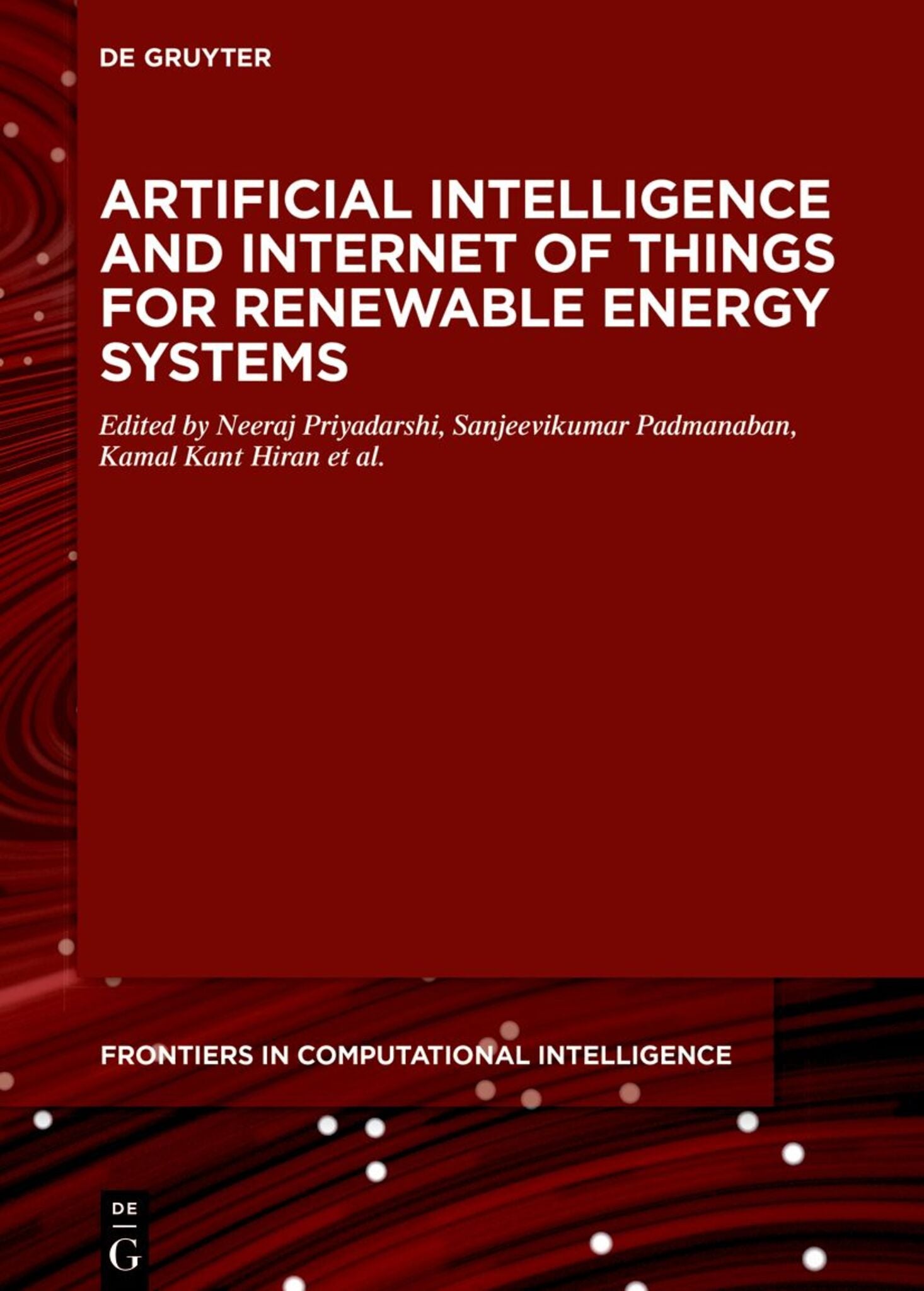 Cover image for Artificial Intelligence and Internet of Things for Renewable Energy Systems ISBN 9783110713794