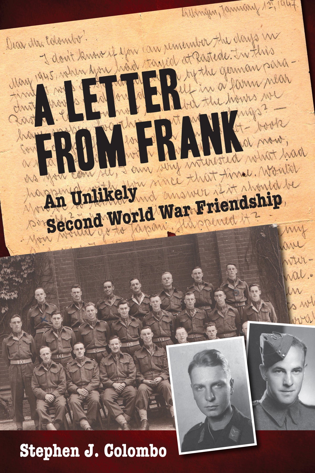 Cover image for A Letter from Frank ISBN 9781554889686
