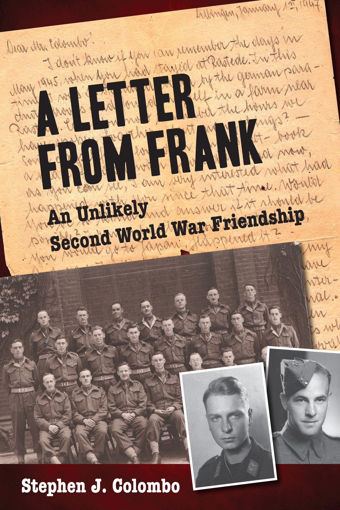 Cover image for A Letter from Frank ISBN 9781554889686