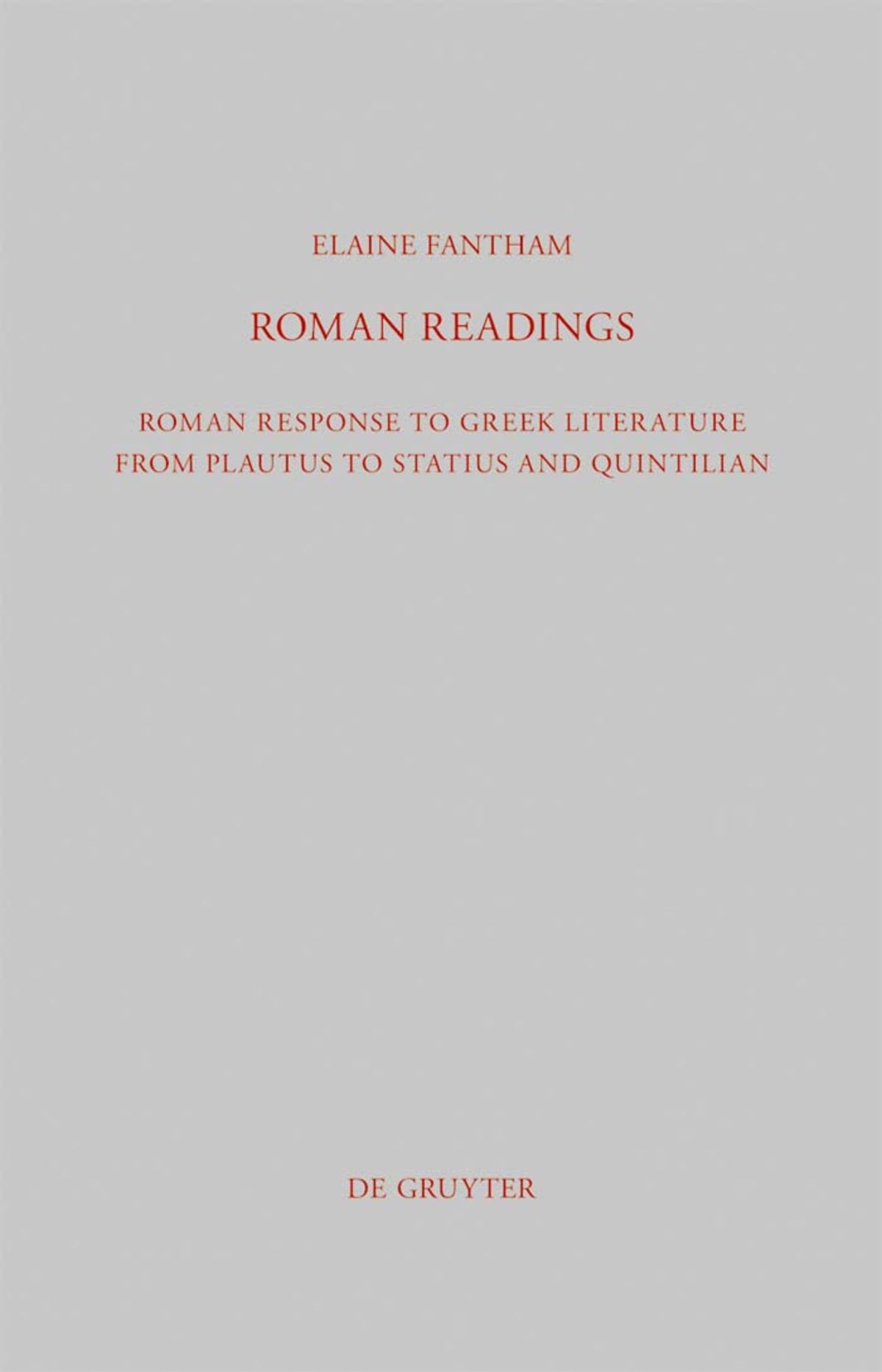 Roman Readings