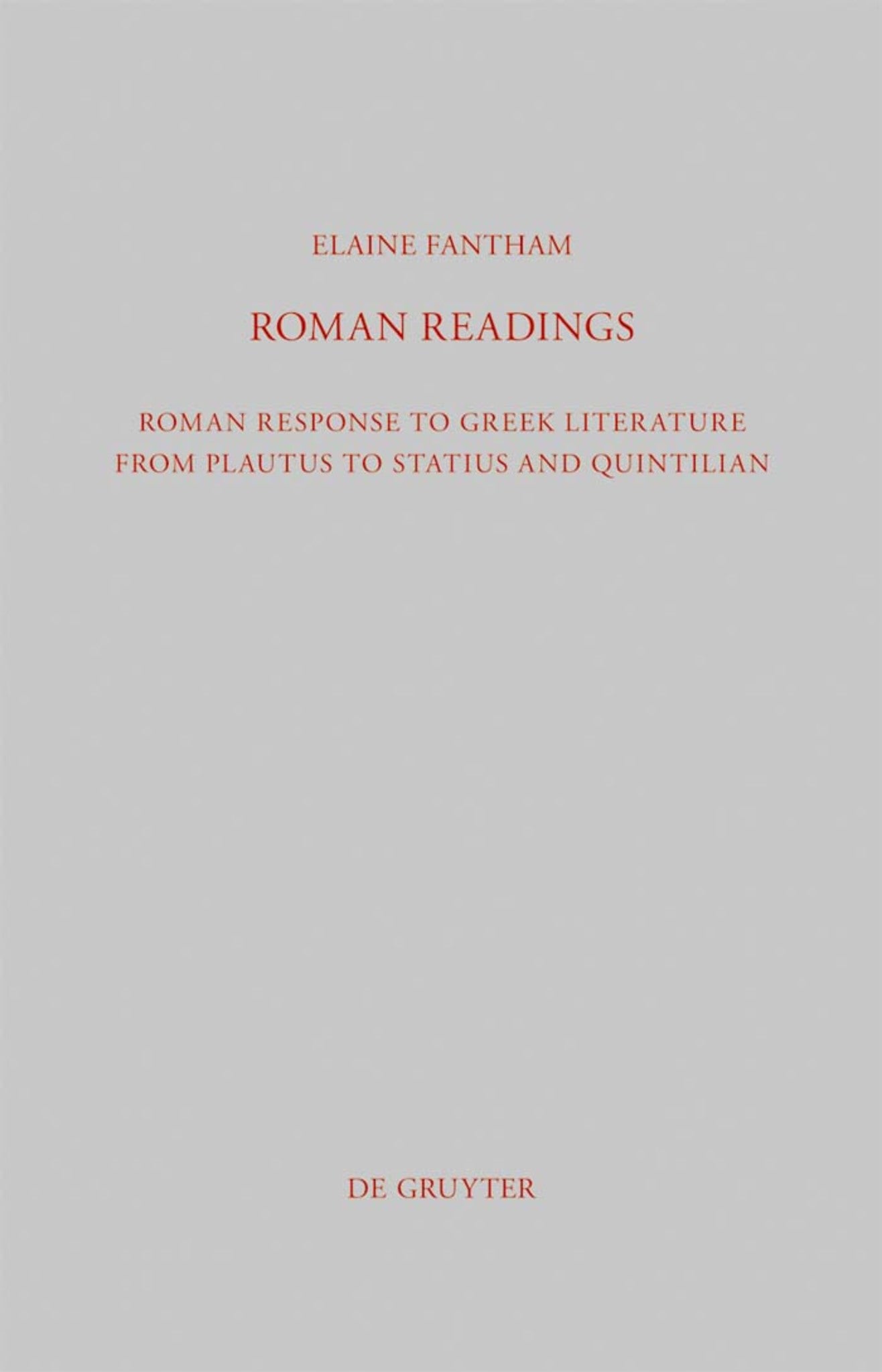 Roman Readings