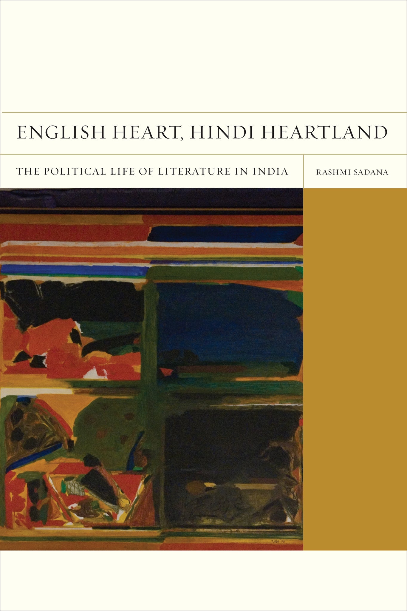 Cover image for English Heart, Hindi Heartland ISBN 9780520952294