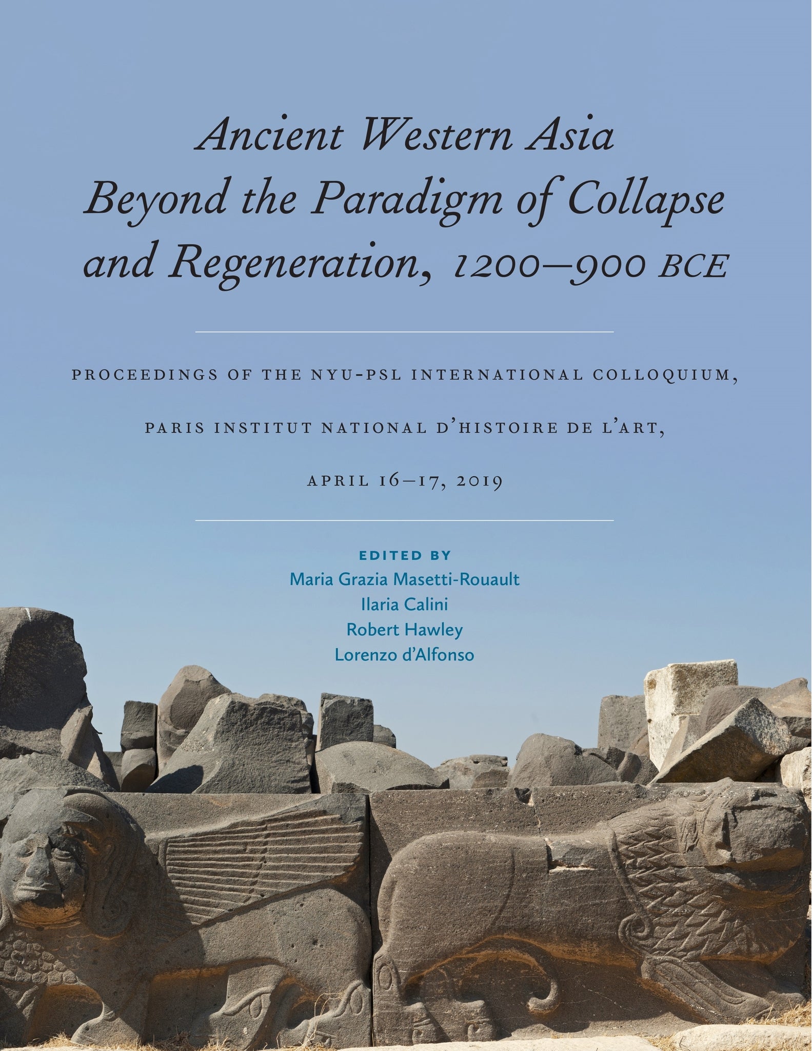 Cover image for Ancient Western Asia Beyond the Paradigm of Collapse and Regeneration (1200-900 BCE) ISBN 9781479834631
