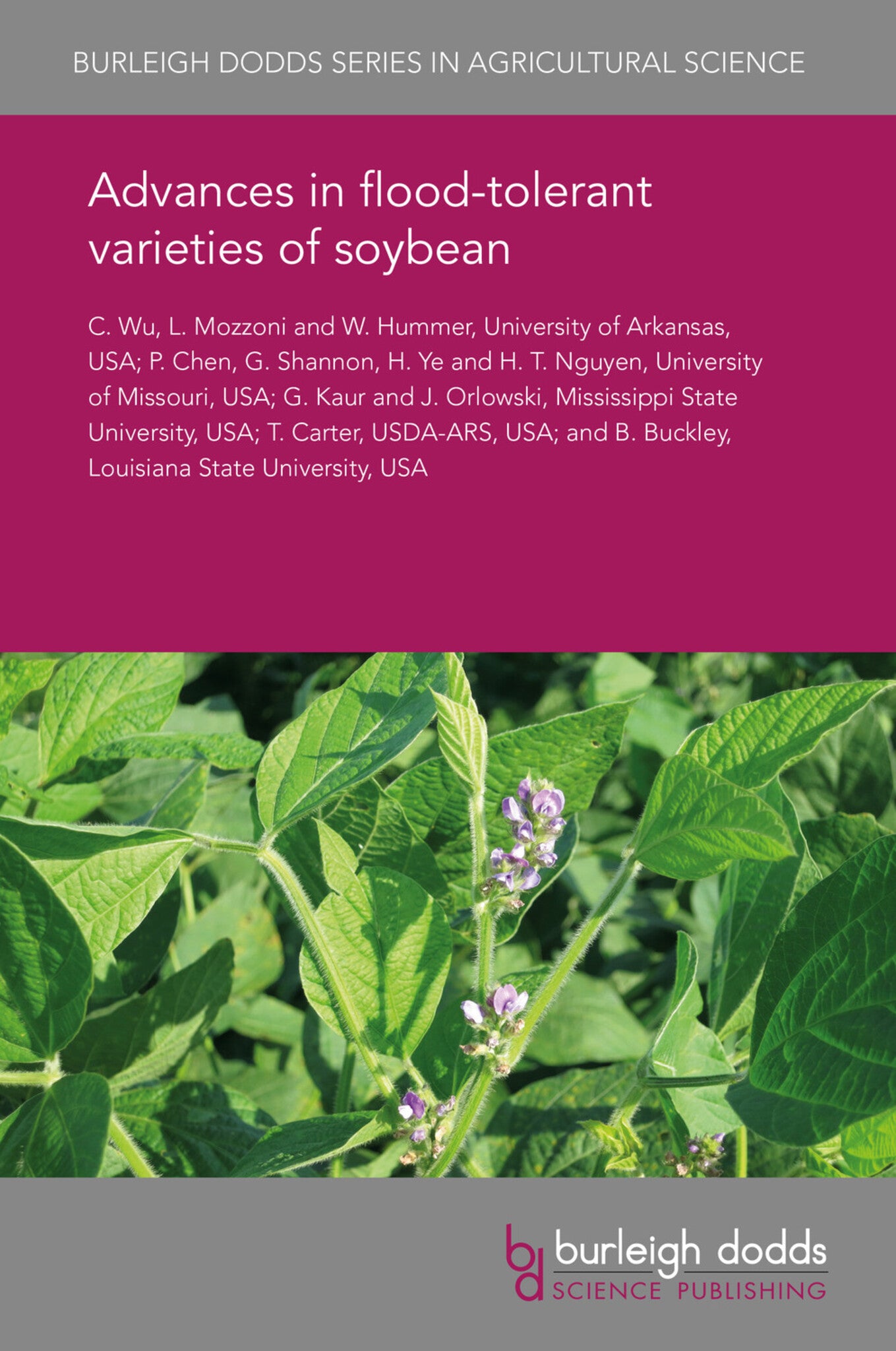 Cover image for Advances in flood-tolerant varieties of soybean ISBN 9781838795627