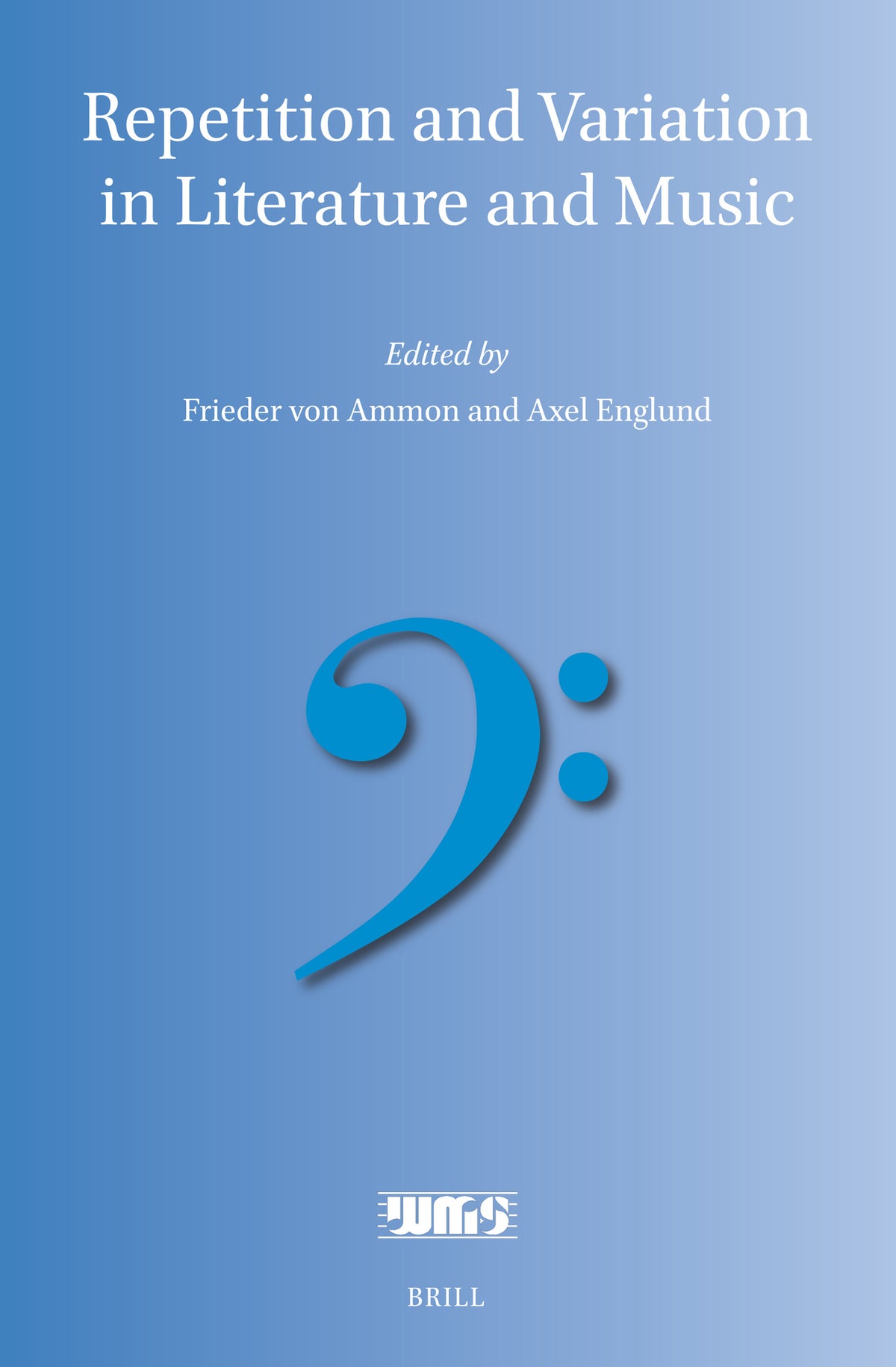 Cover image for Repetition and Variation in Literature and Music ISBN 9789004755383