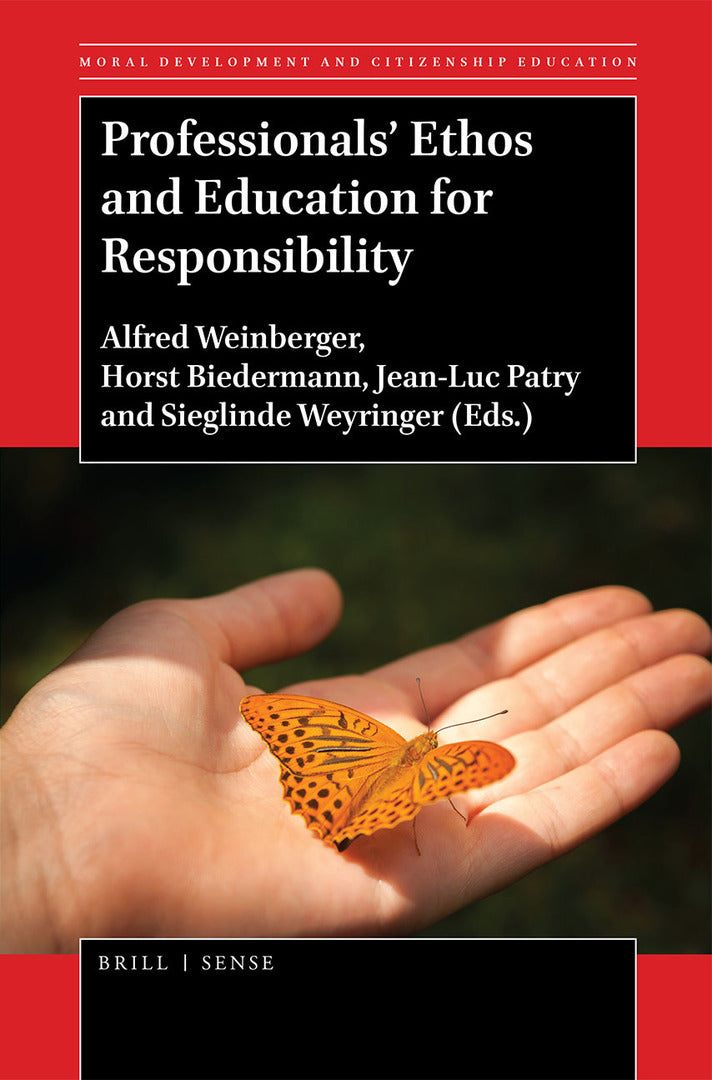Cover image for Professionals’ Ethos and Education for Responsibility ISBN 9789004367319
