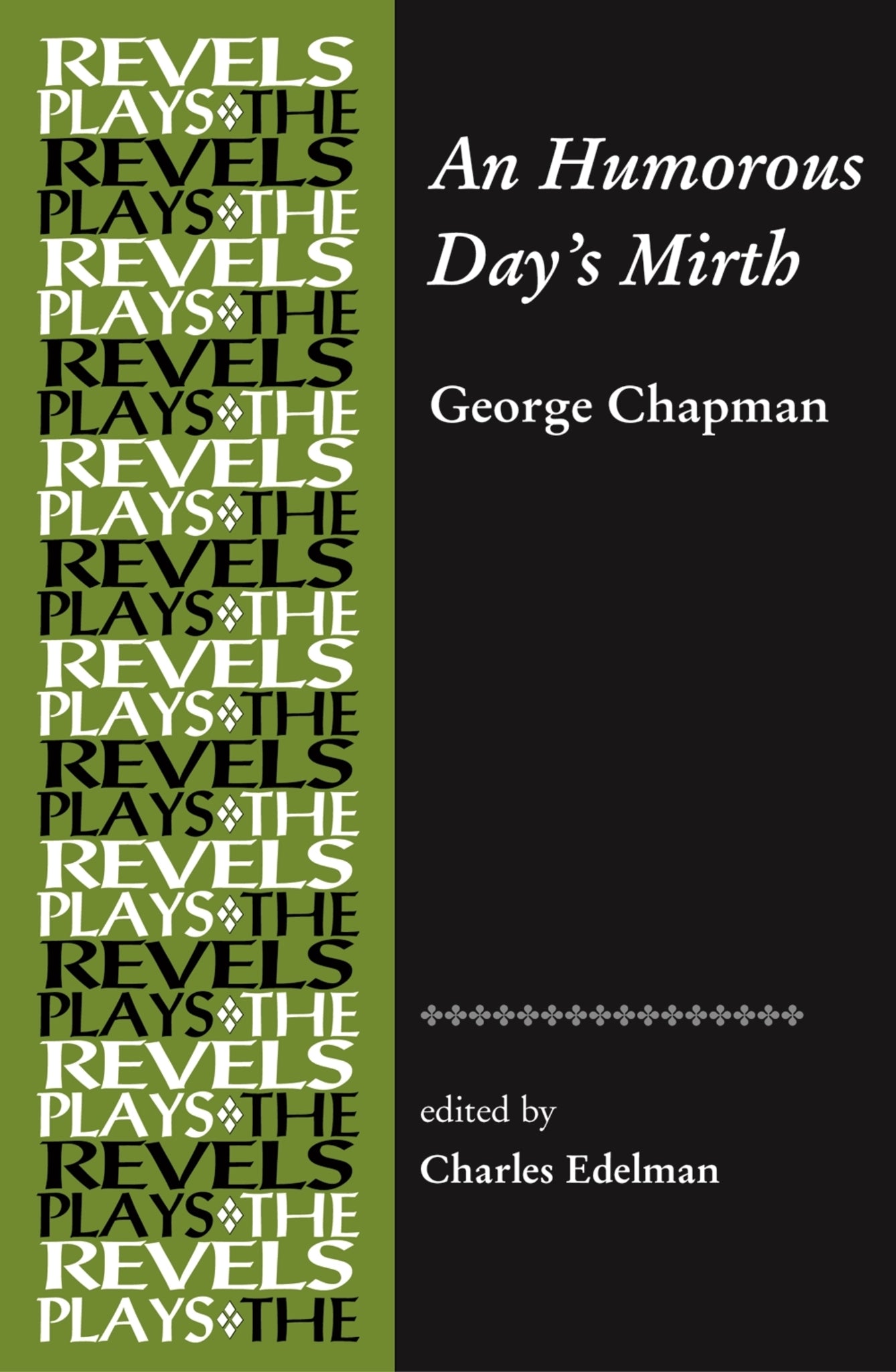 Cover image for An Humorous Day's Mirth ISBN 9780719075742