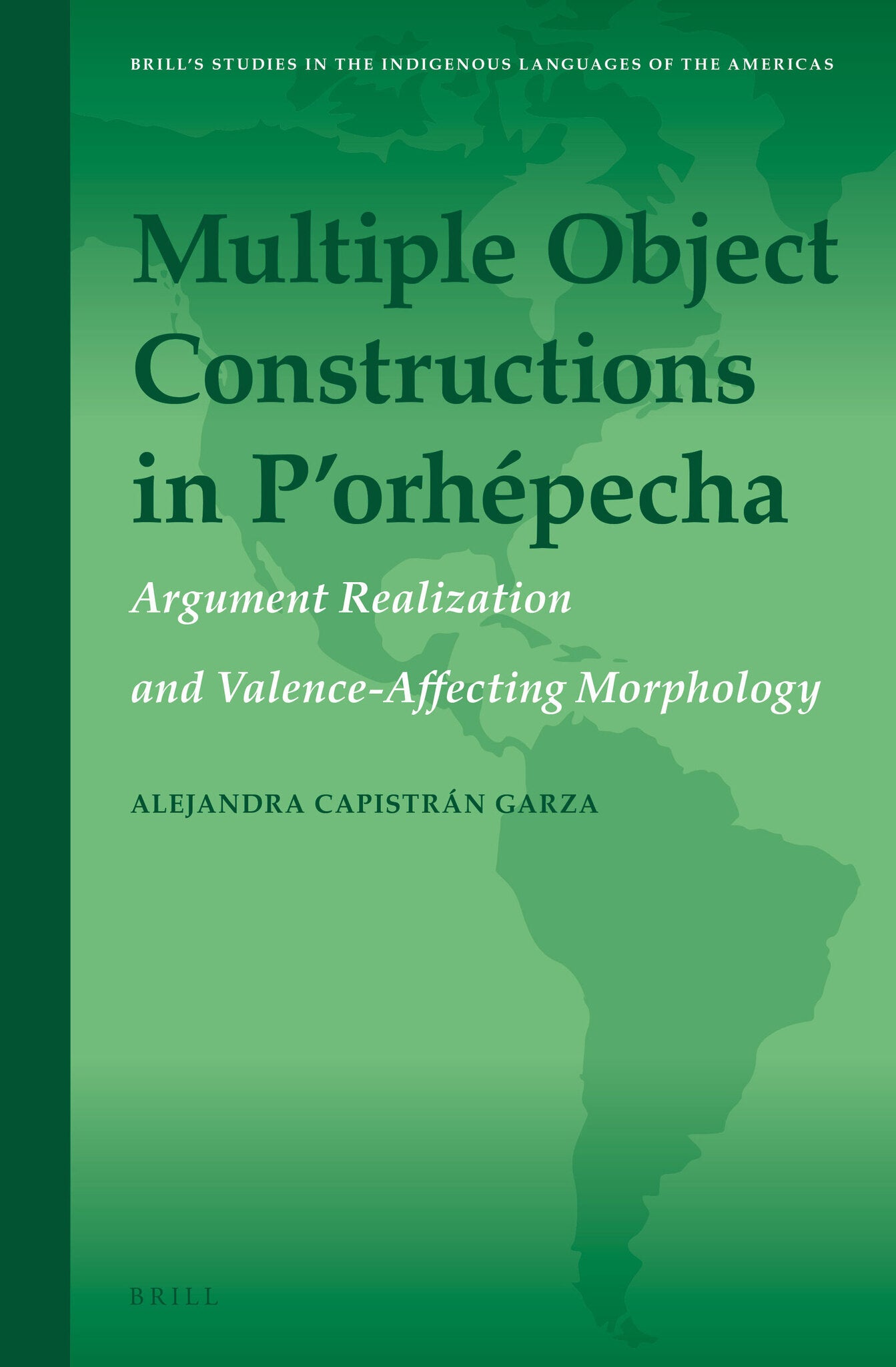 Cover image for Multiple Object Constructions in P’orhépecha ISBN 9789004288331
