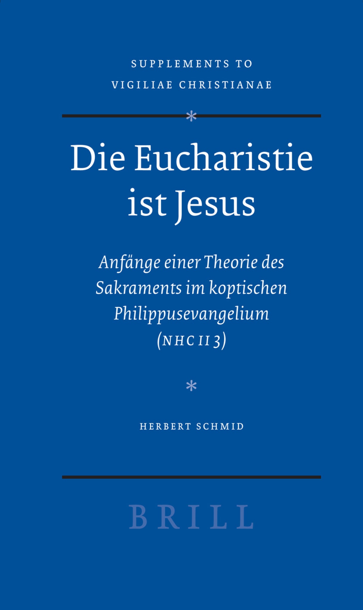 Die Eucharistie ist Jesus