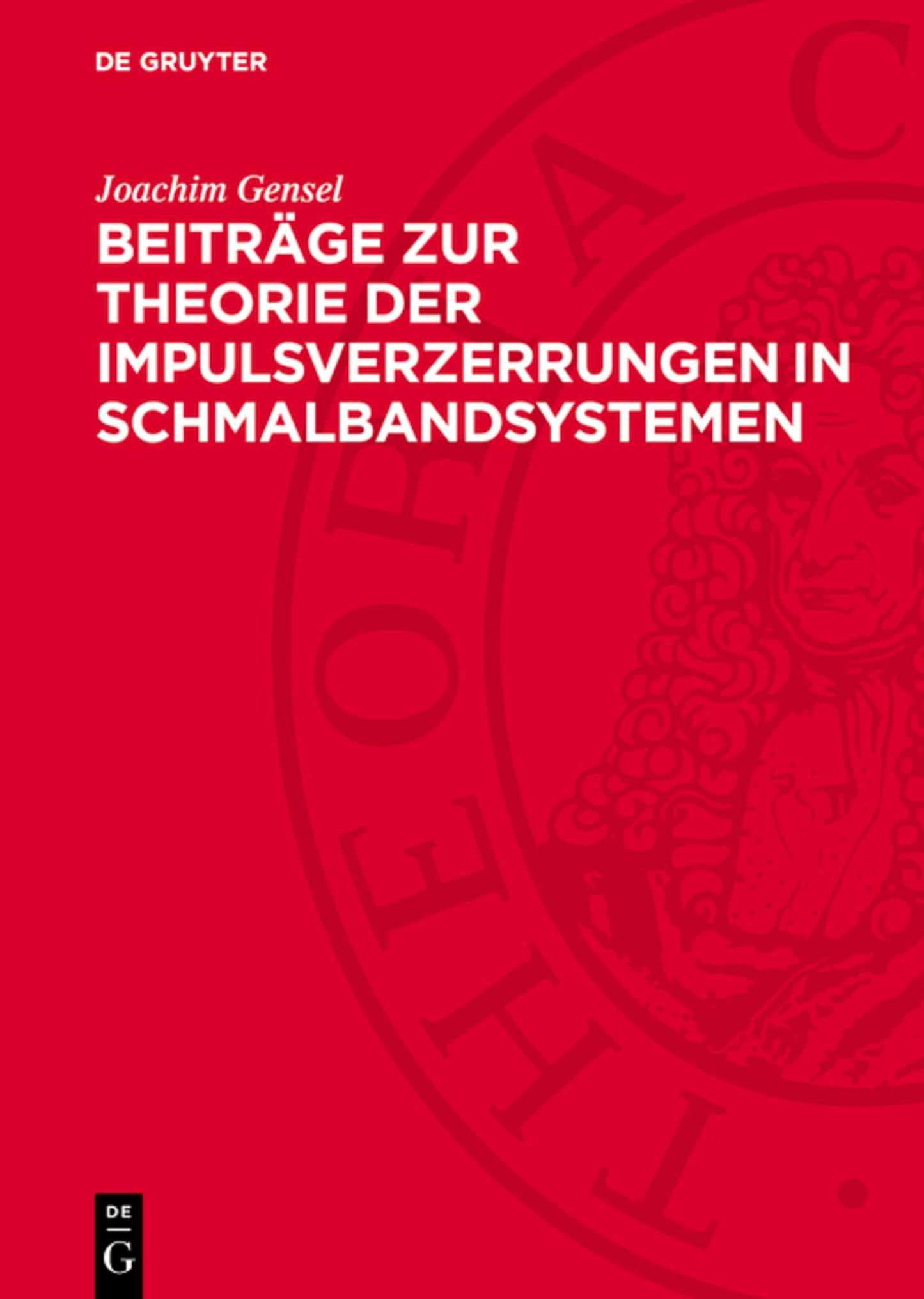 Beiträge zur Theorie der Impulsverzerrungen in Schmalbandsystemen