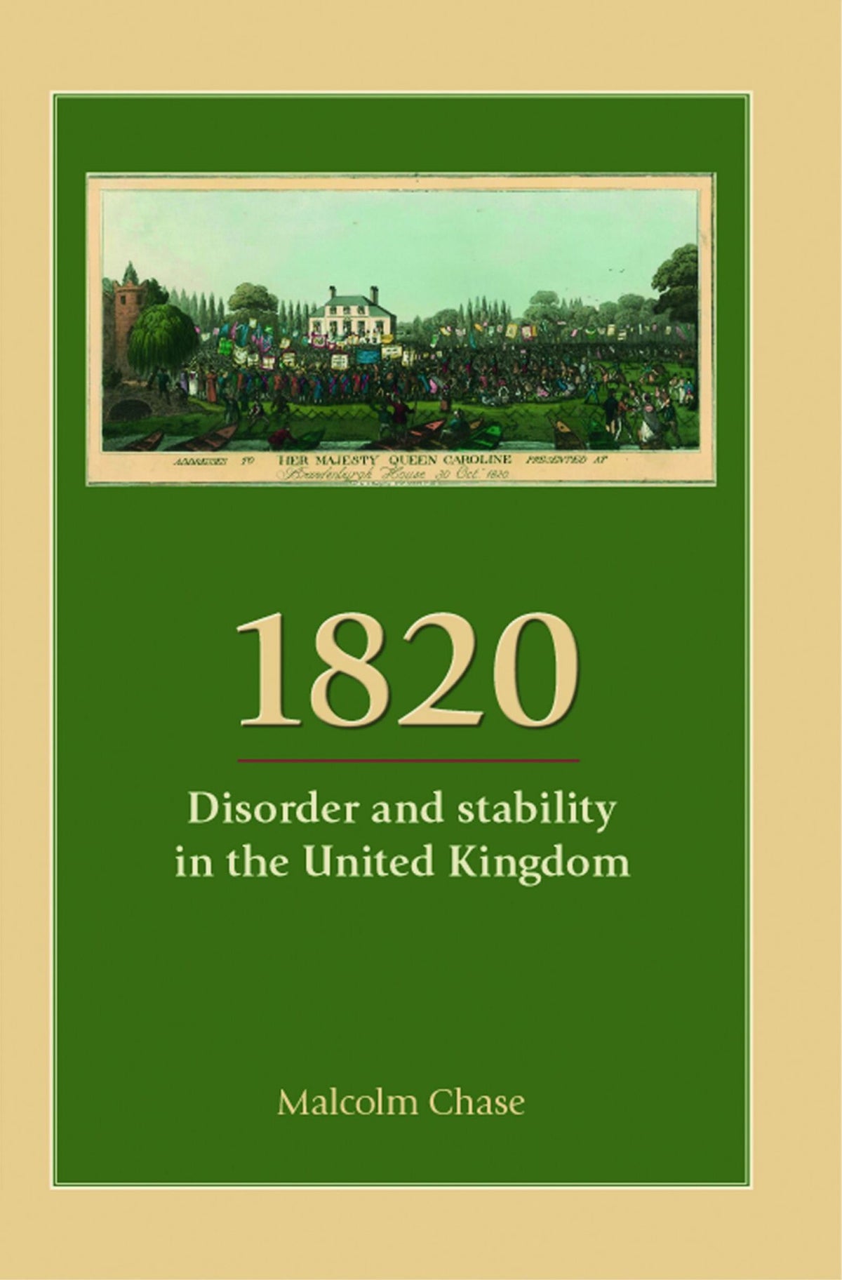 Cover image for 1820 ISBN 9780719097461