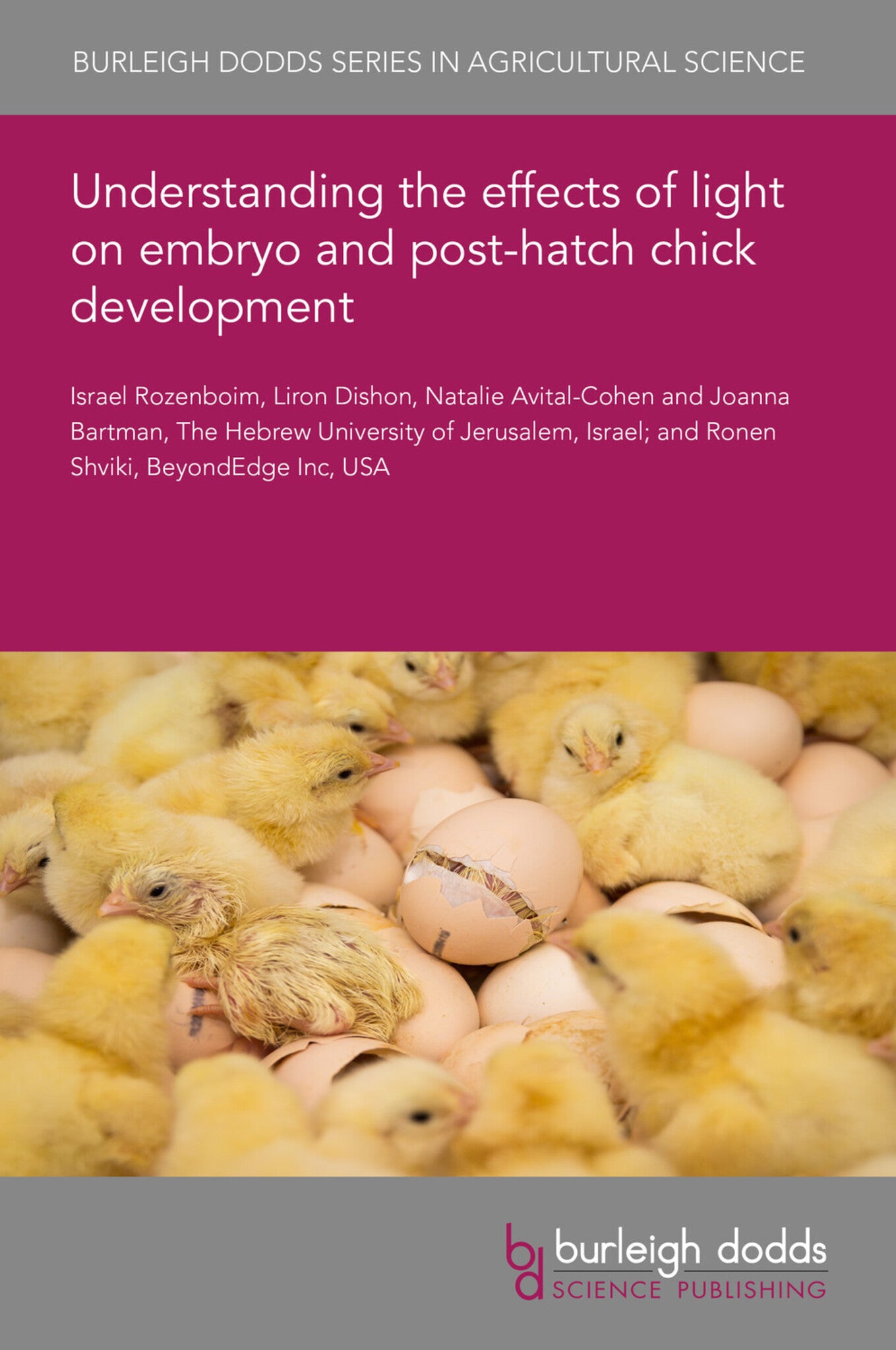 Cover image for Understanding the effects of light on embryo and post-hatch chick development ISBN 9781801468695