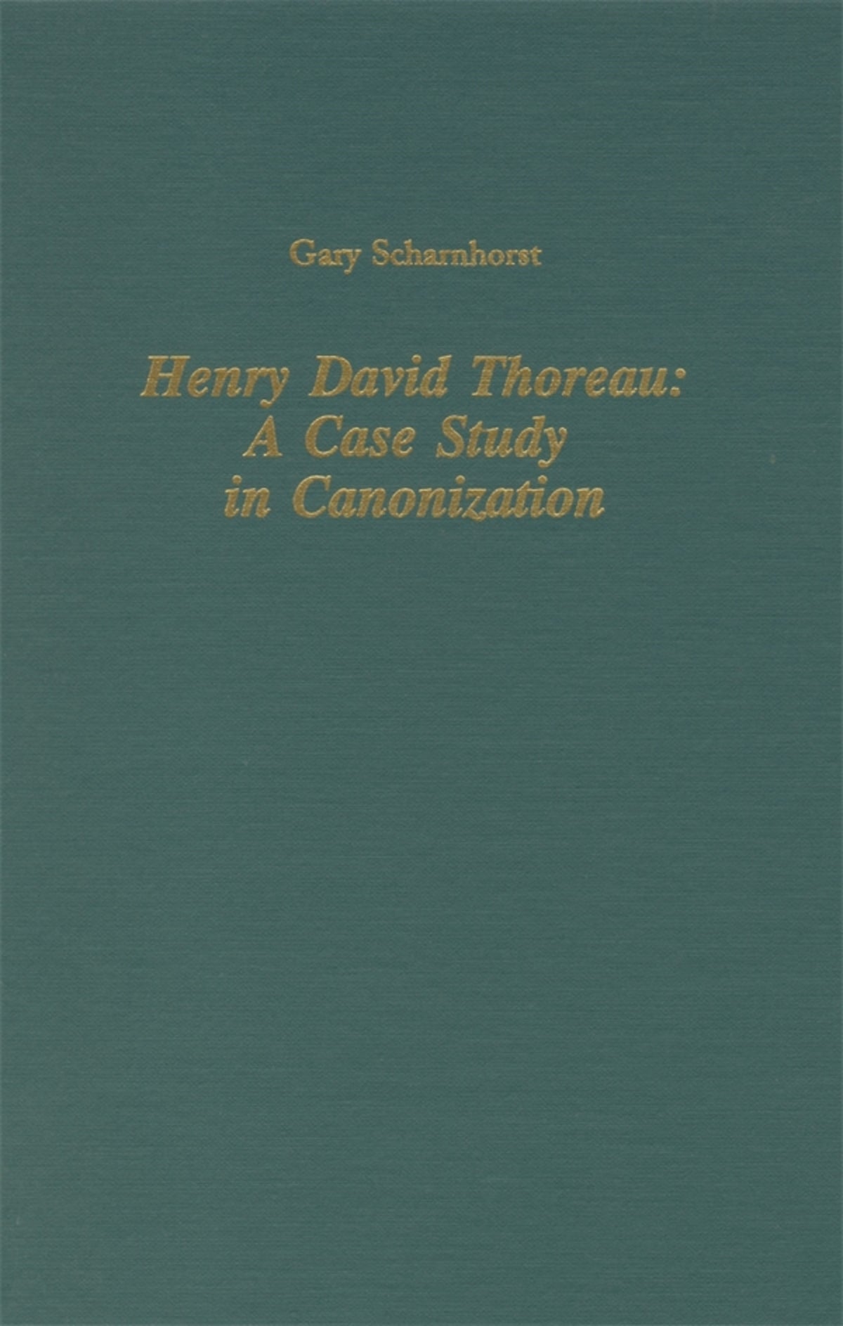 Henry David Thoreau