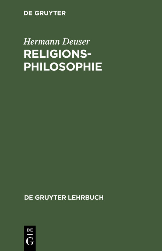 Religionsphilosophie