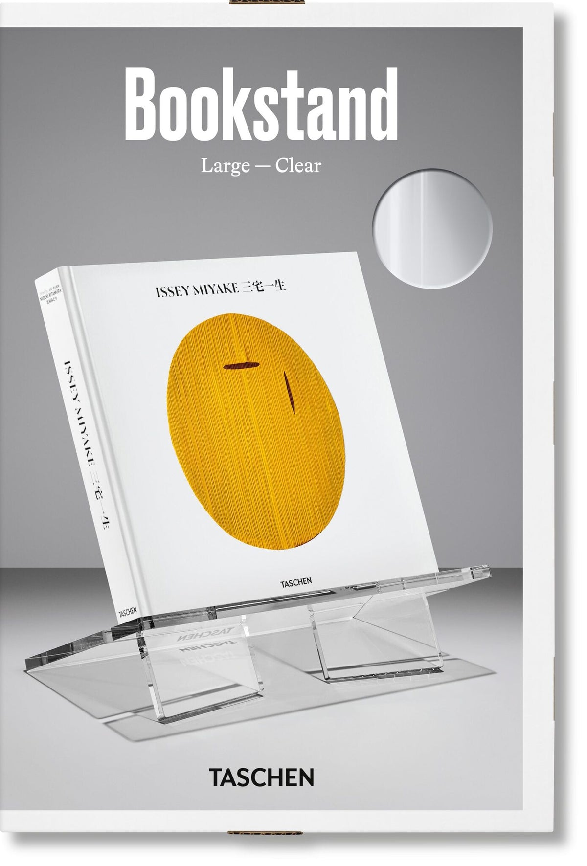 Cover image for Bookstand. Large. Clear ISBN 9783836571593