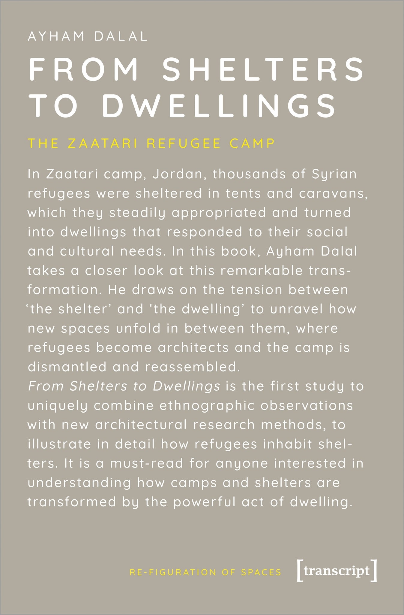 Cover image for From Shelters to Dwellings ISBN 9783837658385