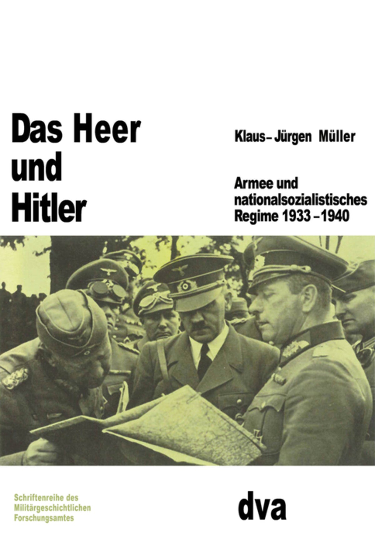 Cover image for Das Heer und Hitler ISBN 9783486553505