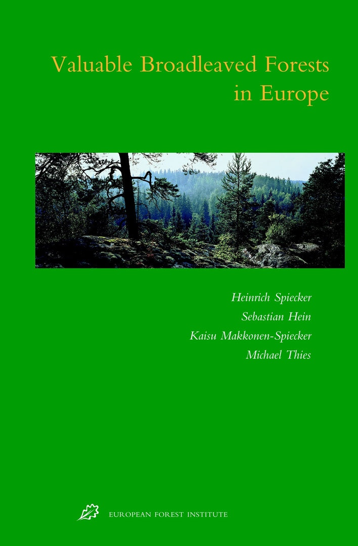 Cover image for Valuable Broadleaved Forests in Europe ISBN 9789004167957