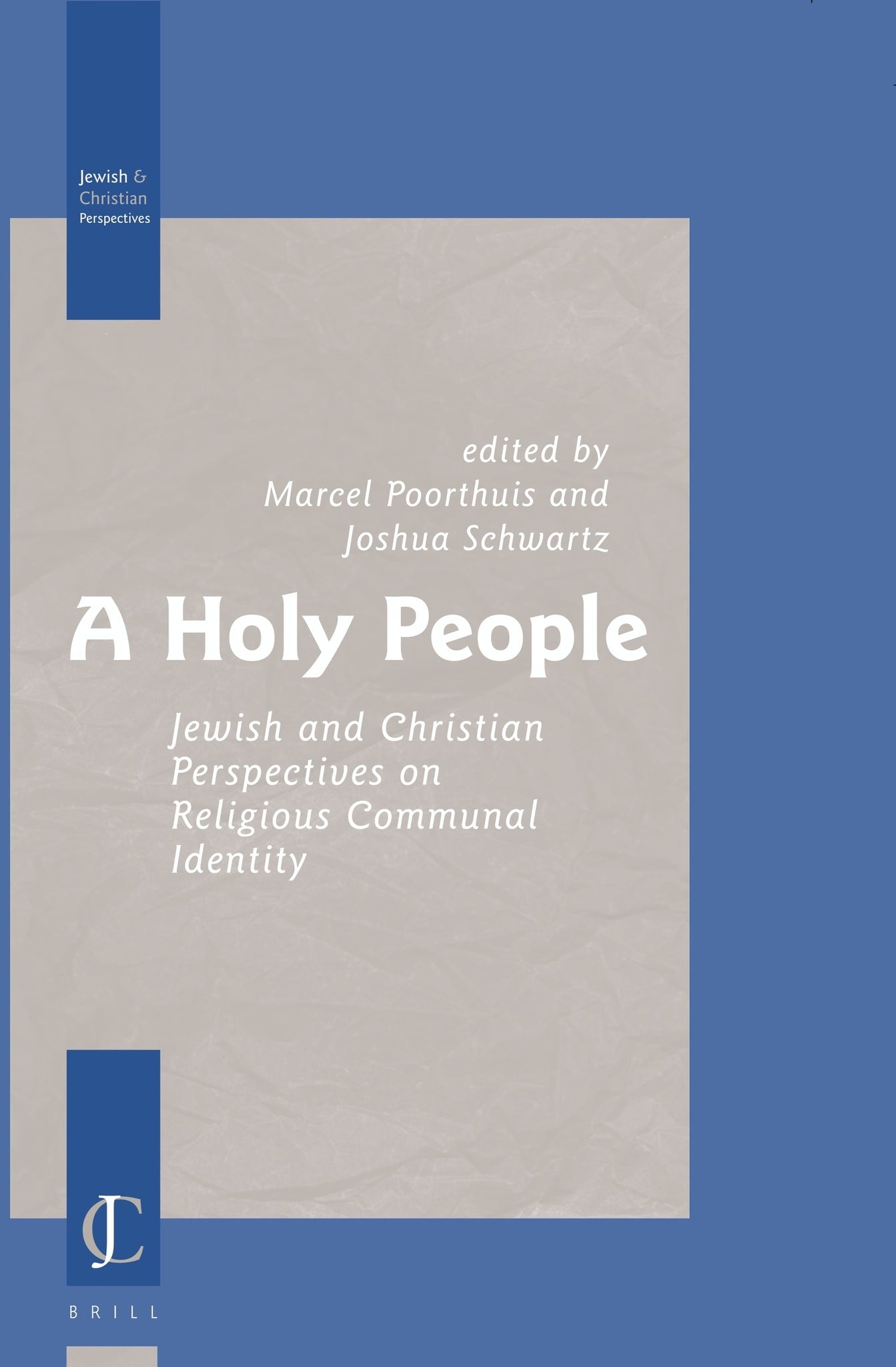 Cover image for A Holy People ISBN 9789004150522