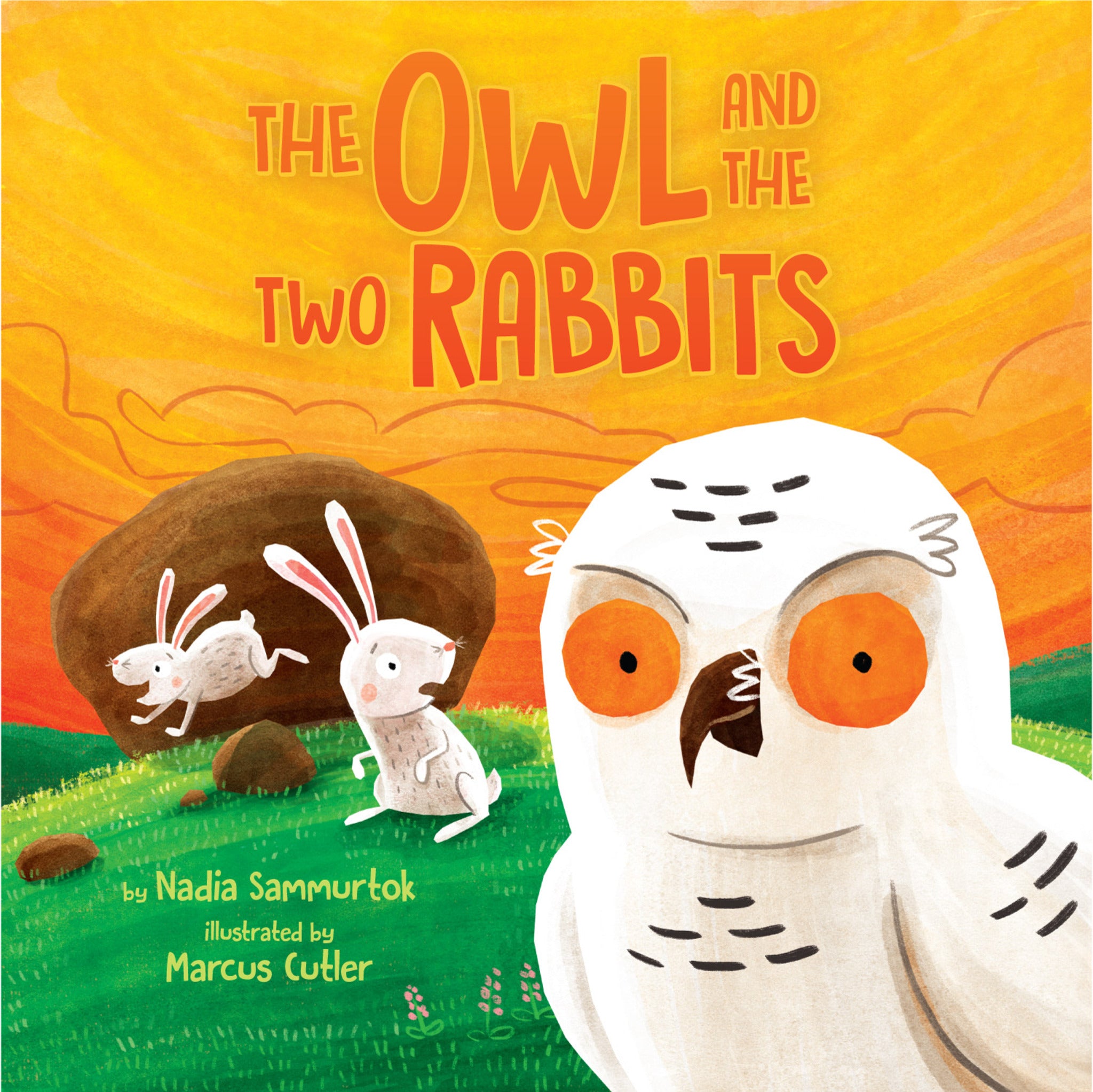 Cover image for The Owl and the Two Rabbits ISBN 9781772272369