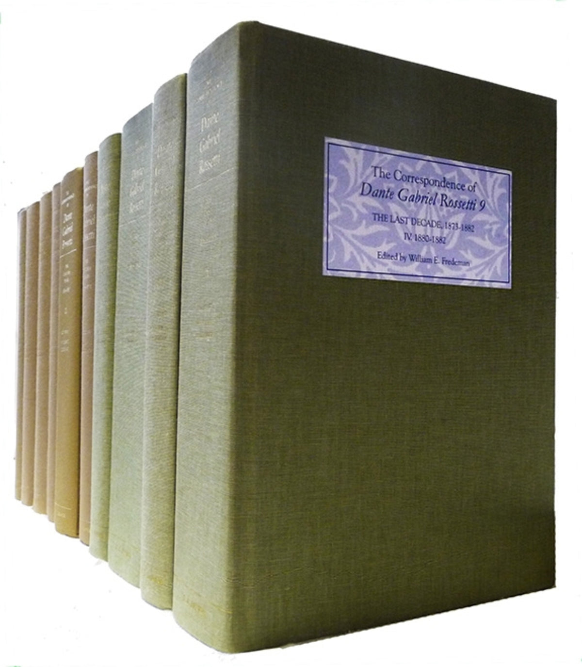 Cover image for The Correspondence of Dante Gabriel Rossetti: set [10 volume set] ISBN 9781843843979