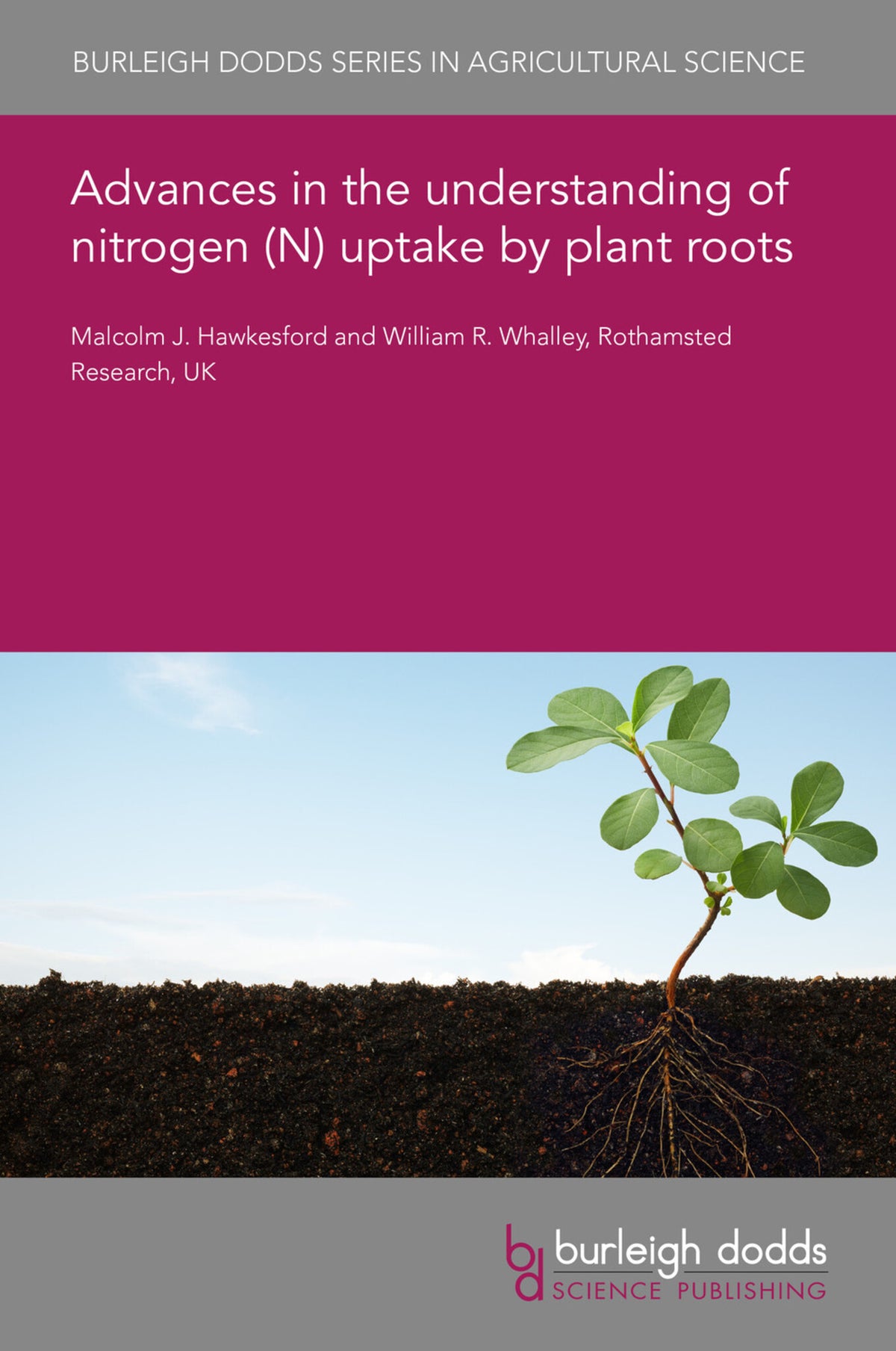 Cover image for Advances in the understanding of nitrogen (N) uptake by plant roots ISBN 9781786769992