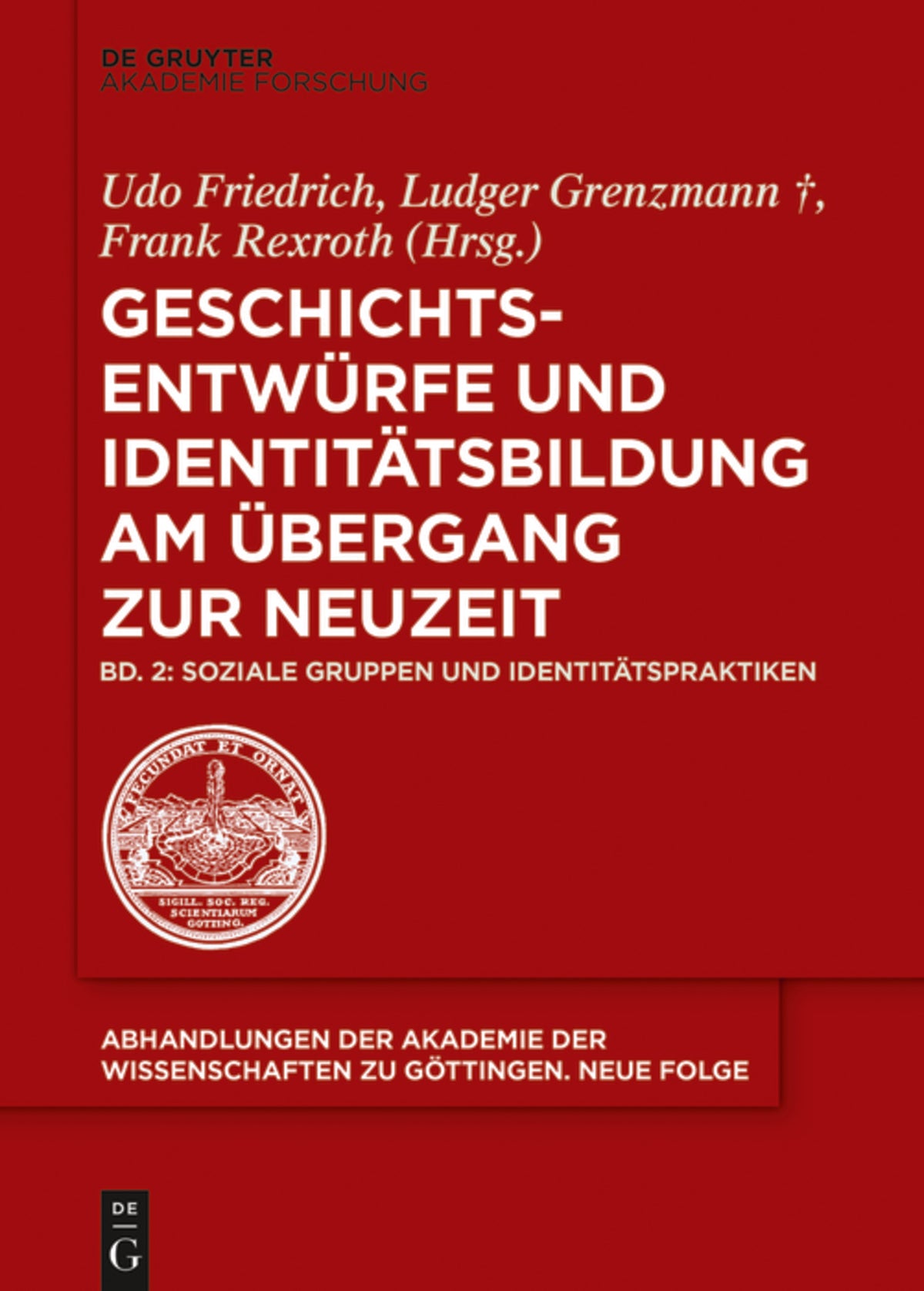 Cover image for Soziale Gruppen und Identitätspraktiken ISBN 9783110576481