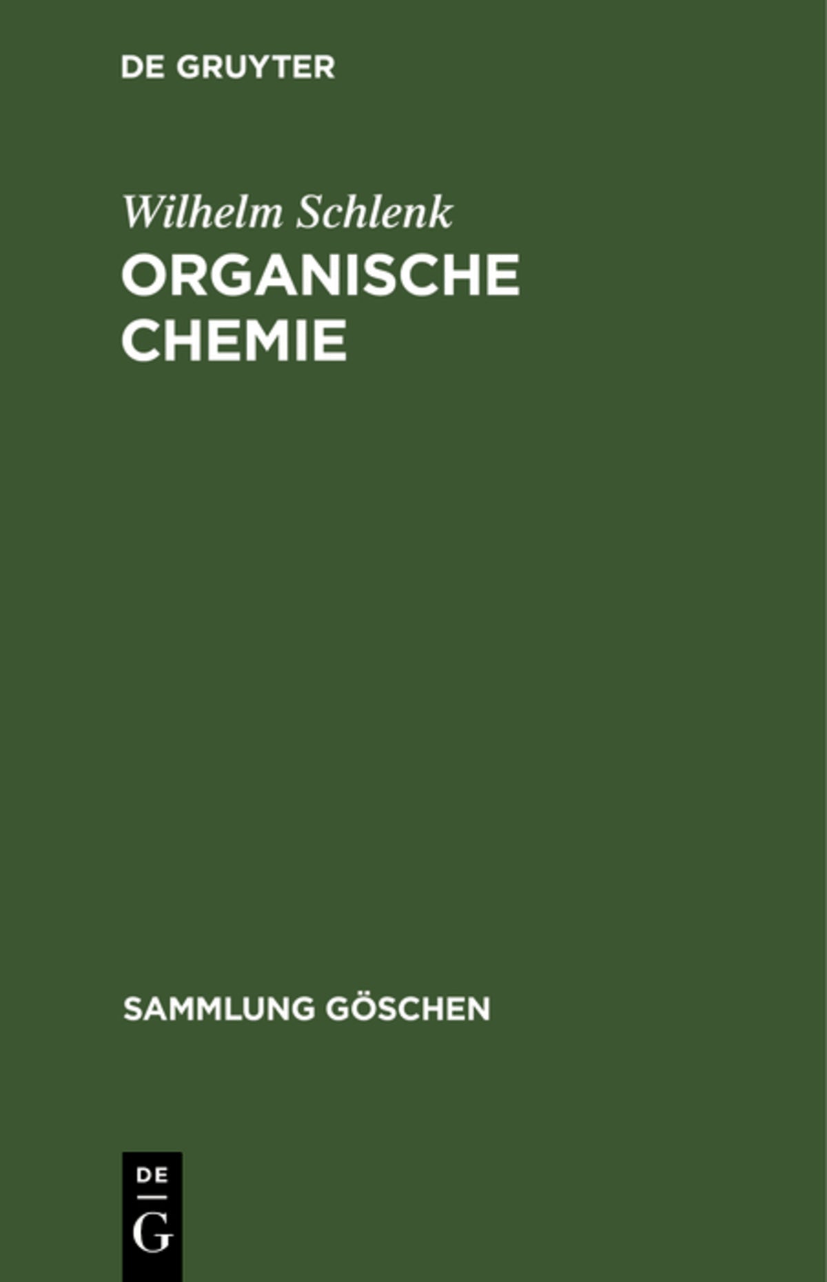 Cover image for Organische Chemie ISBN 9783111003474