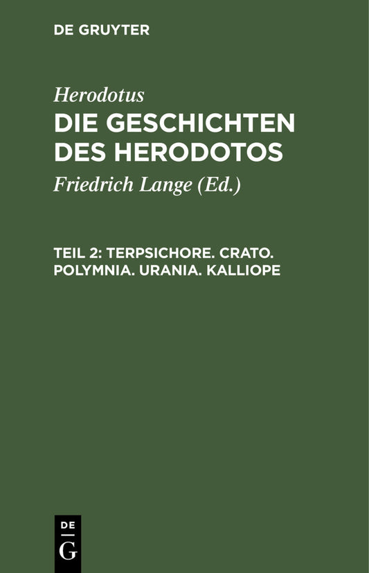 Terpsichore. Crato. Polymnia. Urania. Kalliope