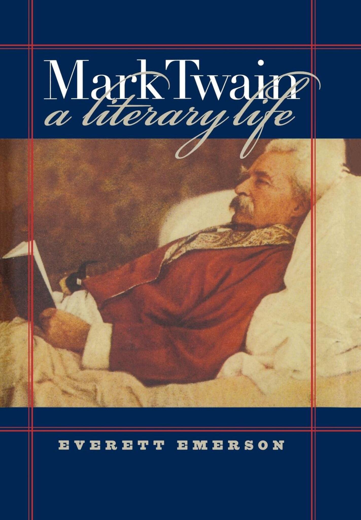 Cover image for Mark Twain, A Literary Life ISBN 9781512821550