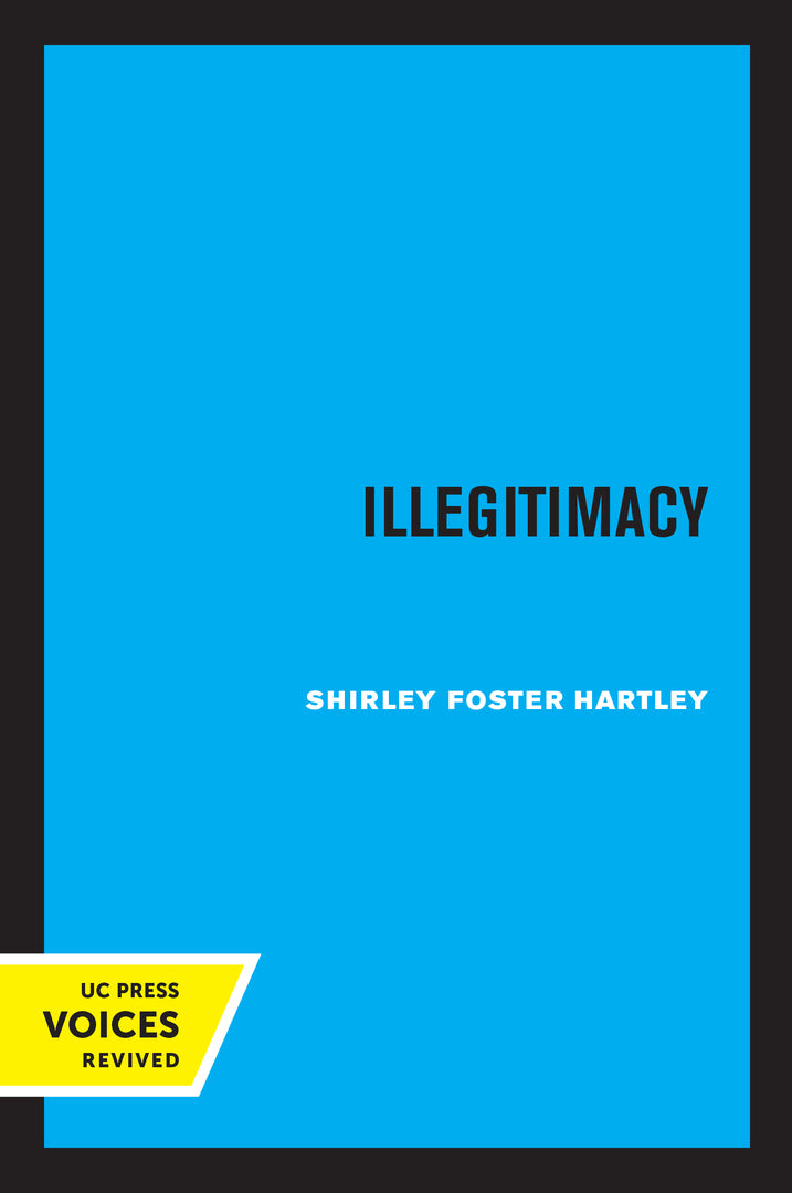 Cover image for Illegitimacy ISBN 9780520370753