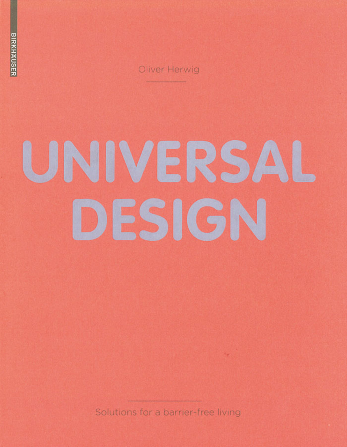 Cover image for Universal Design ISBN 9783764387181