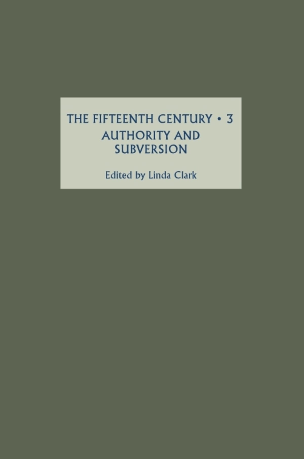 The Fifteenth Century III