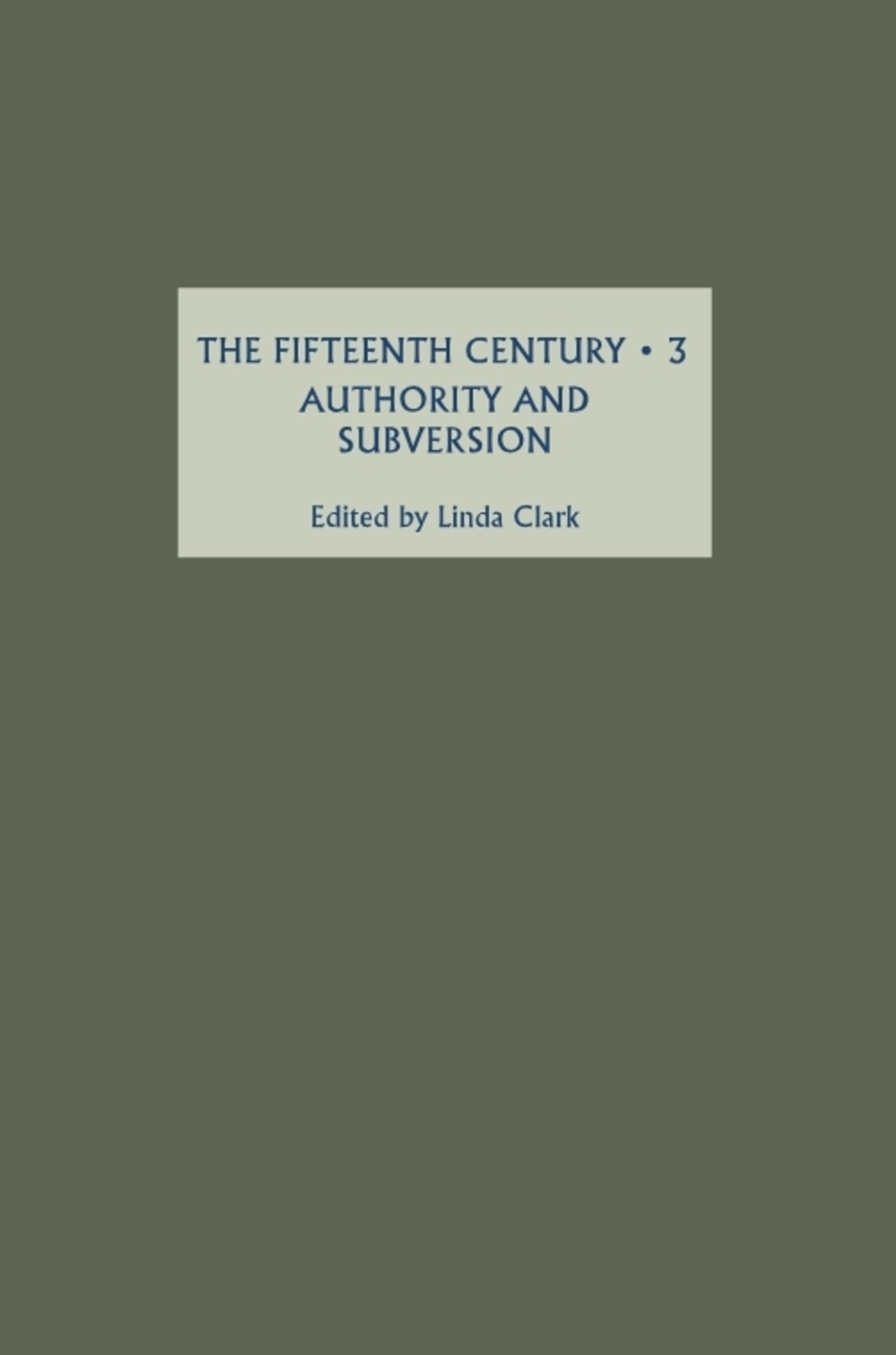 The Fifteenth Century III