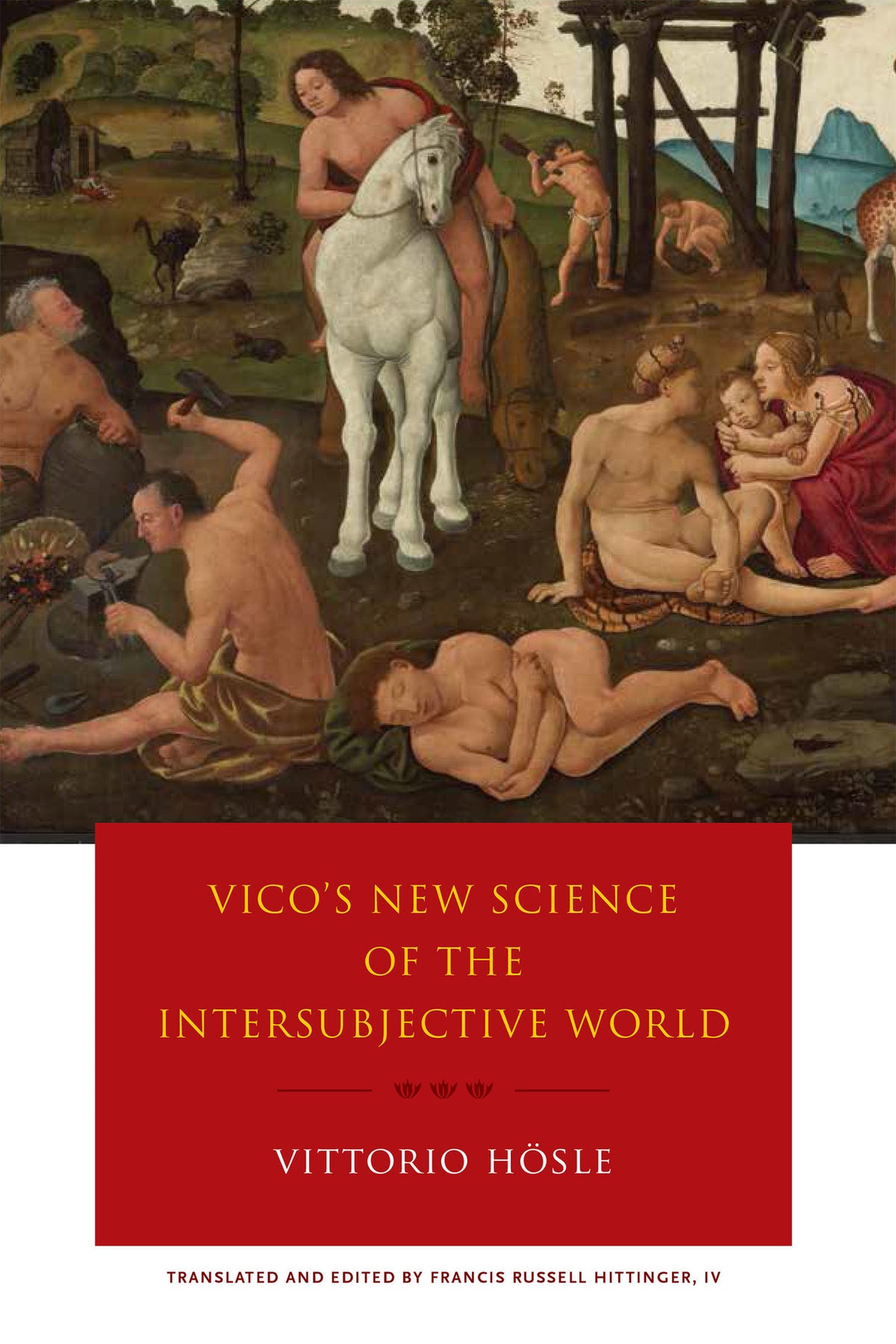 Cover image for Vico's New Science of the Intersubjective World ISBN 9780268100308