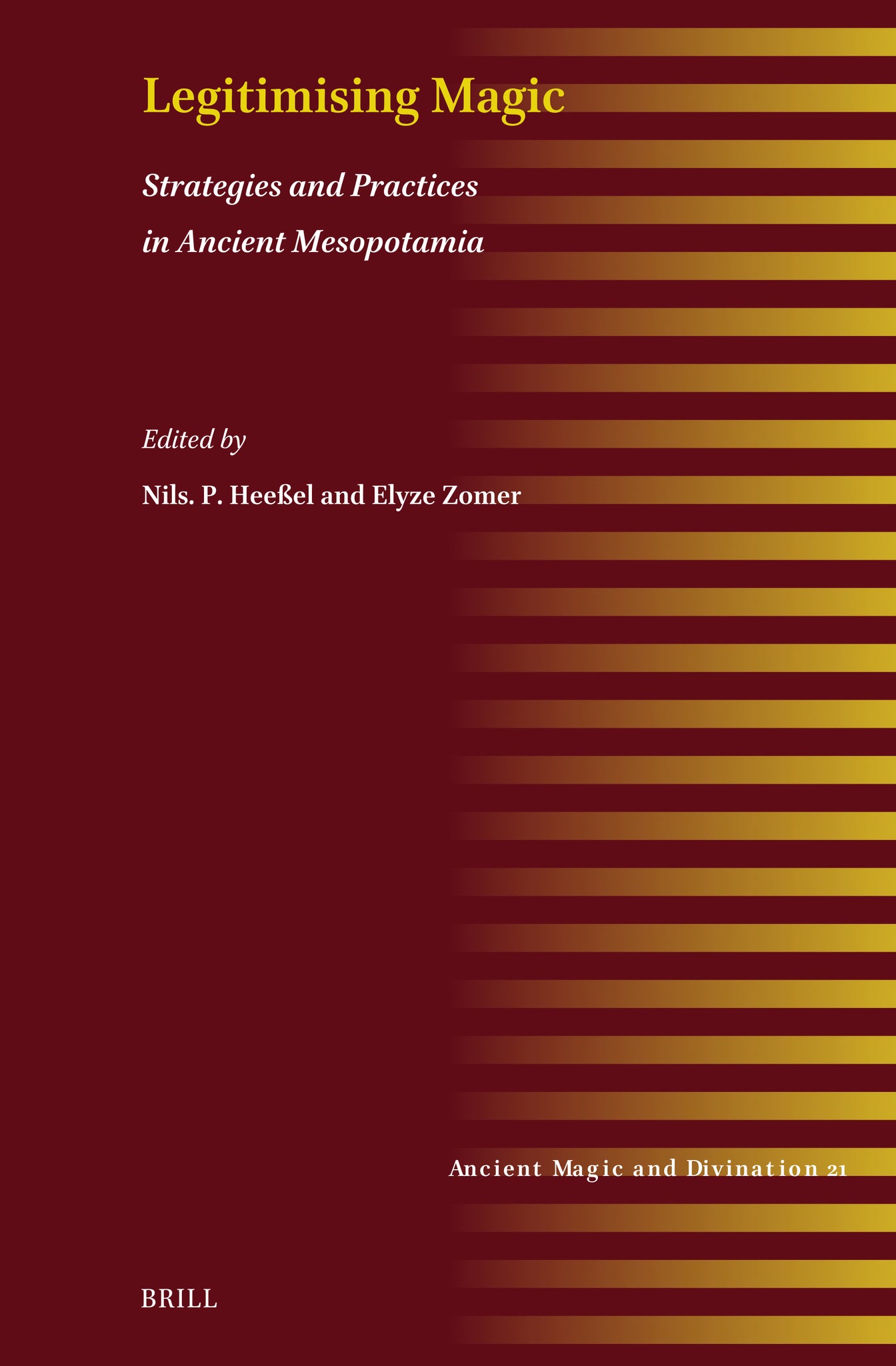 Cover image for Legitimising Magic ISBN 9789004687400