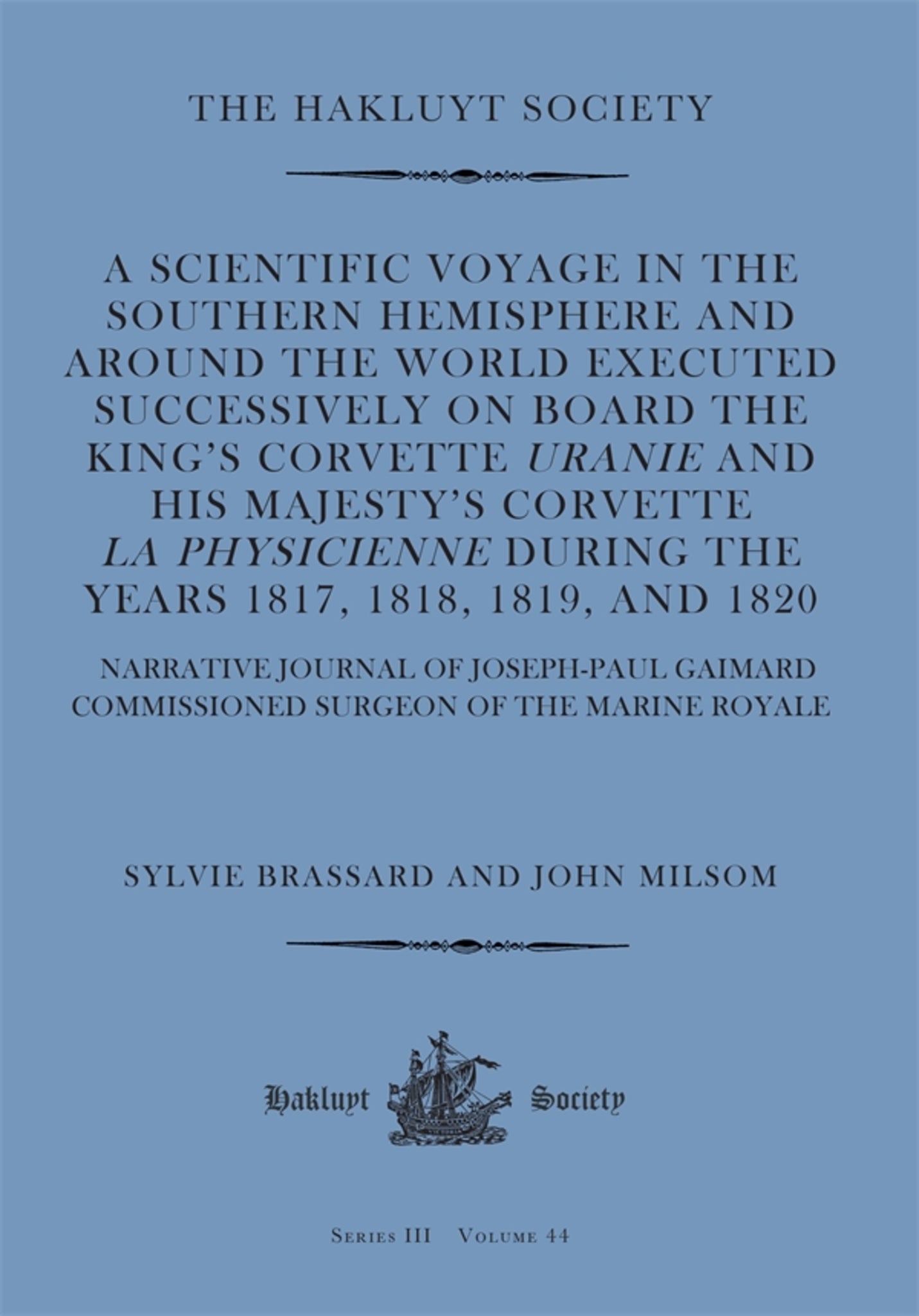Cover image for A Scientific Voyage in the Southern Hemisphere and Around the World ISBN 9781916931039