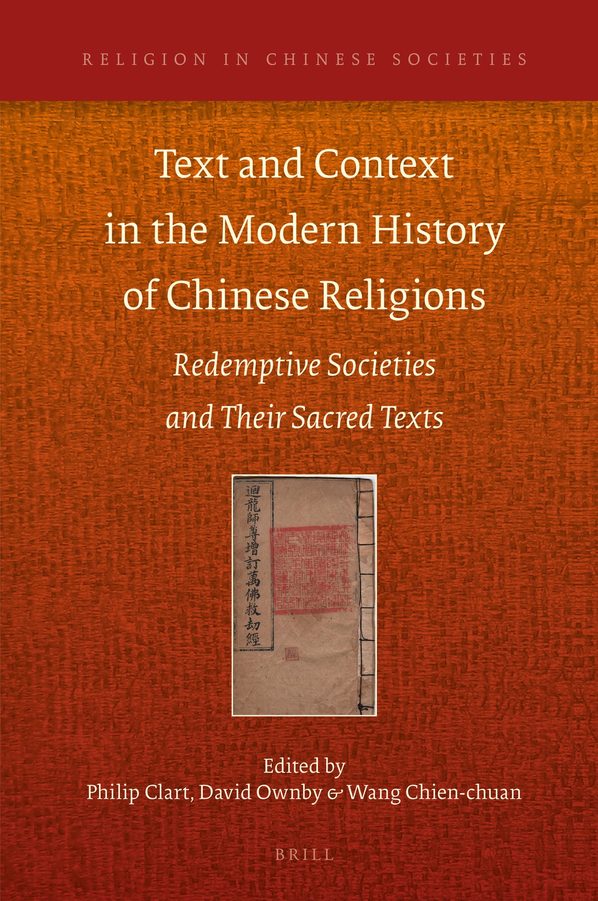 Cover image for Text and Context in the Modern History of Chinese Religions ISBN 9789004424135