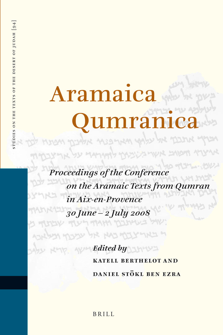 Cover image for Aramaica Qumranica ISBN 9789004187863