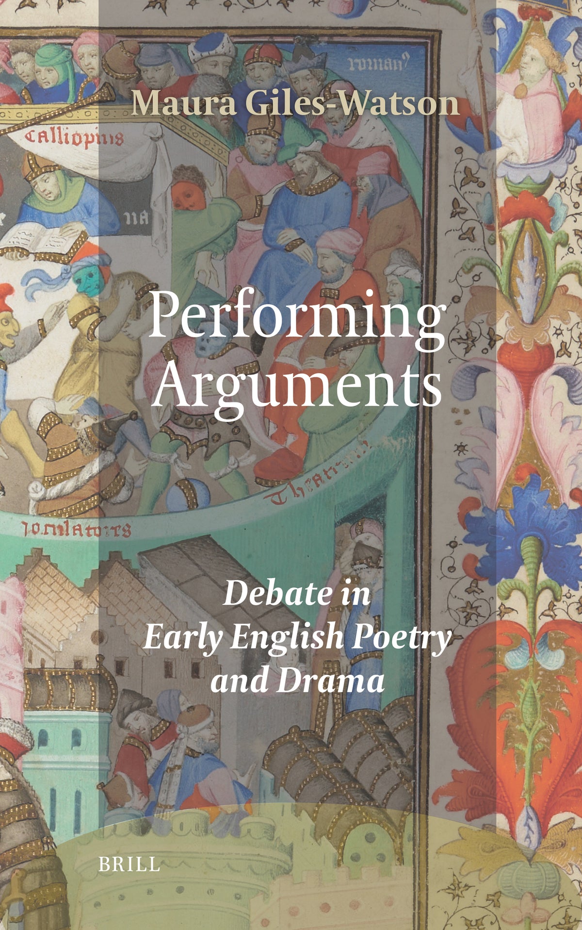 Cover image for Performing Arguments ISBN 9789004535299