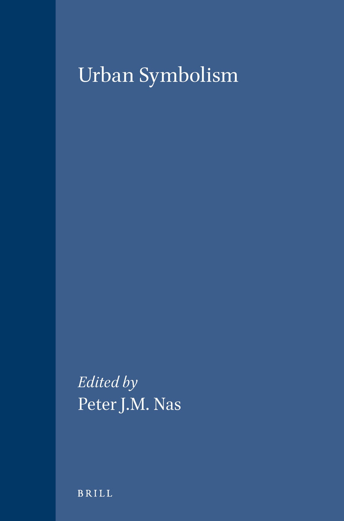 Cover image for Urban Symbolism ISBN 9789004098558