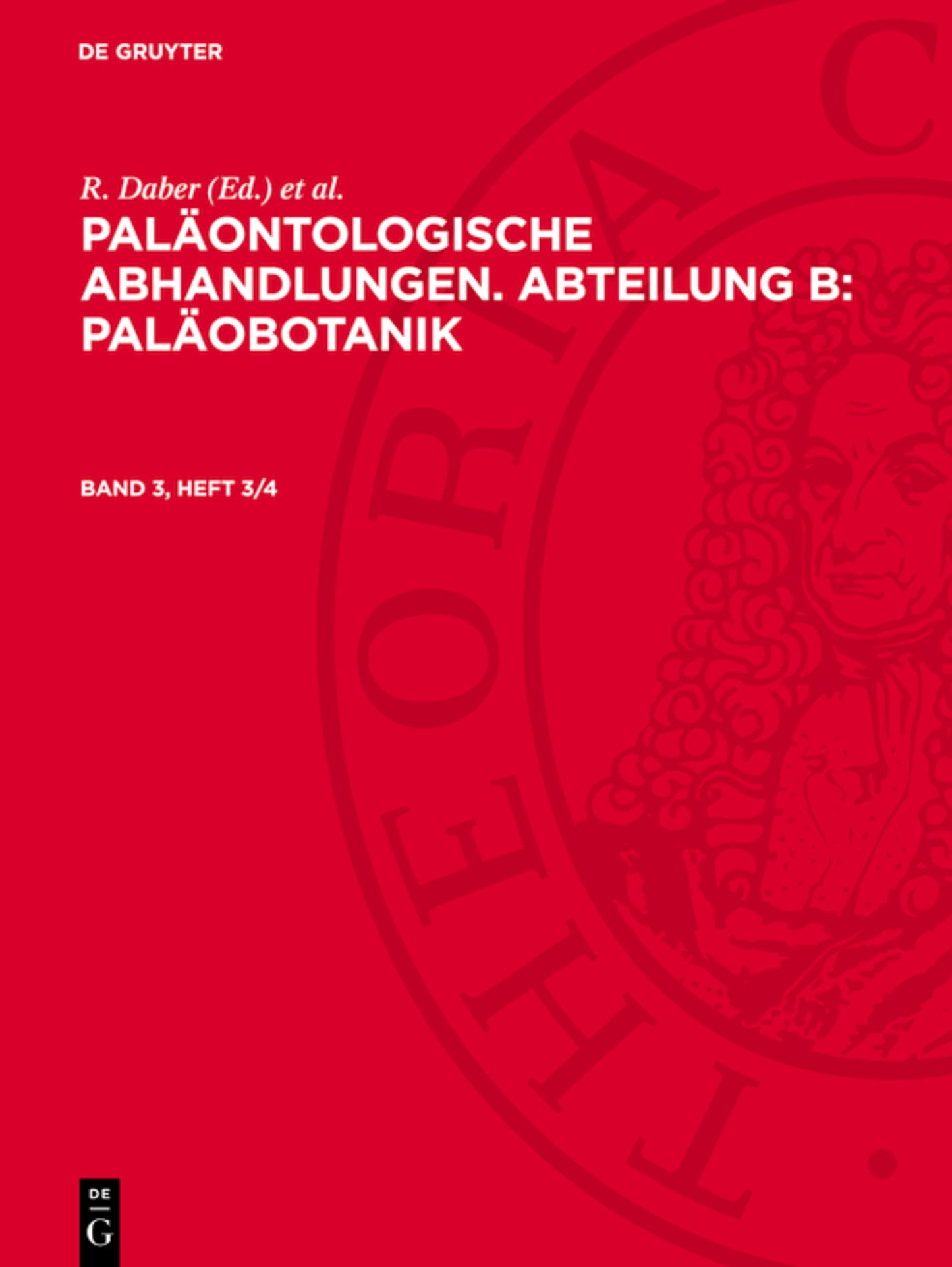 Paläontologische Abhandlungen. Abteilung B: Paläobotanik
