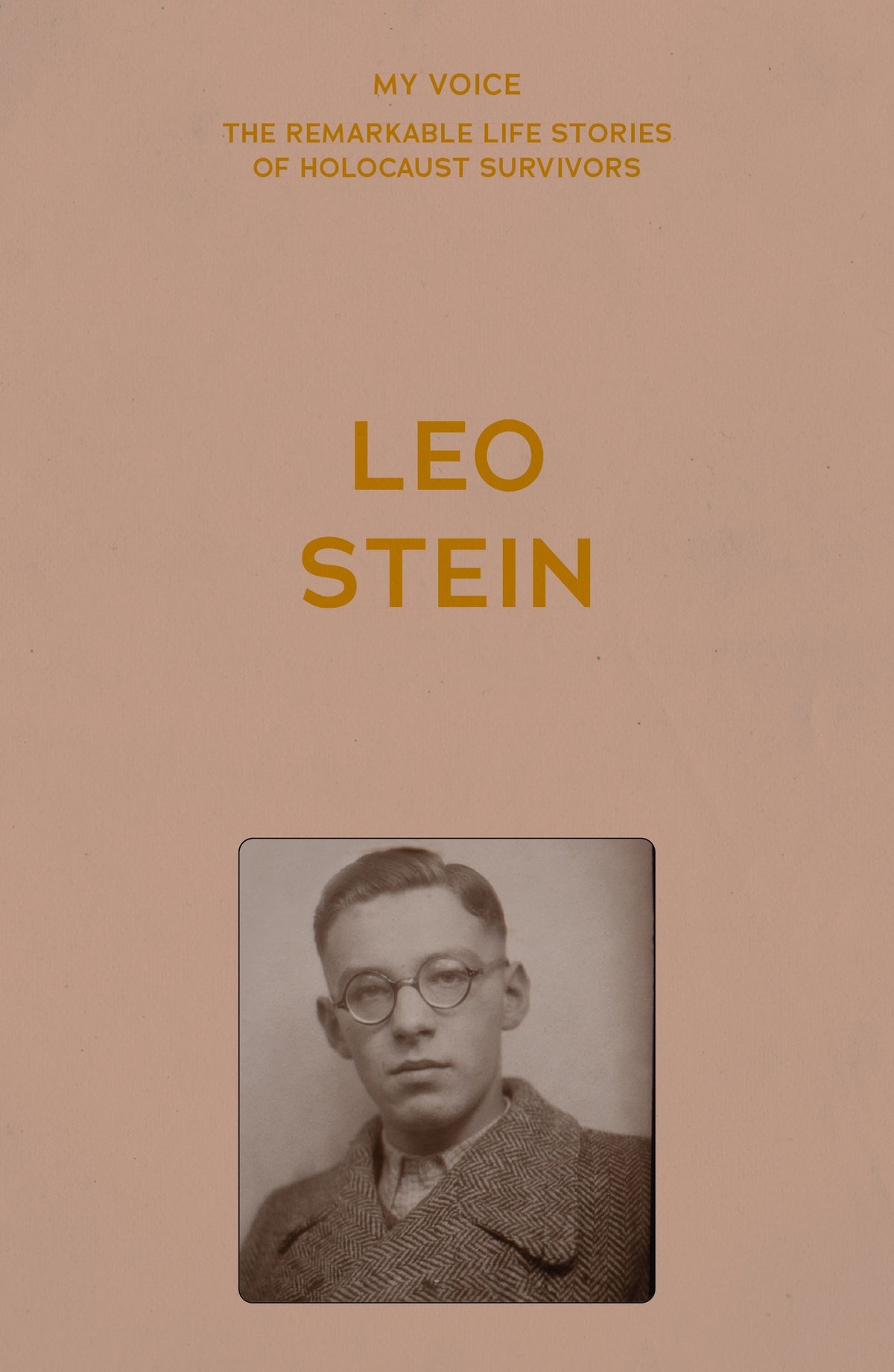 Cover image for My Voice: Leo Stein ISBN 9781526186584