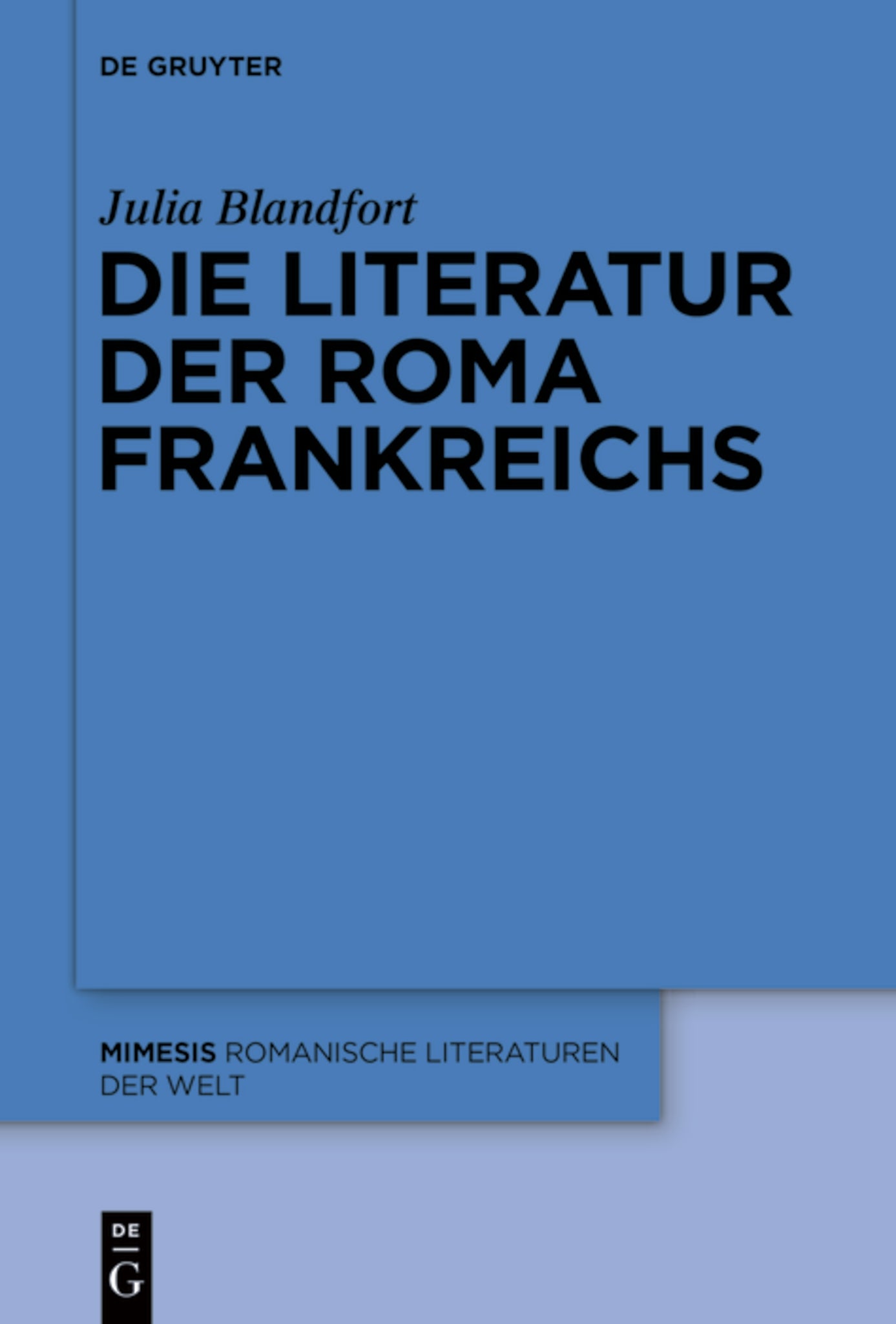 Die Literatur der Roma Frankreichs