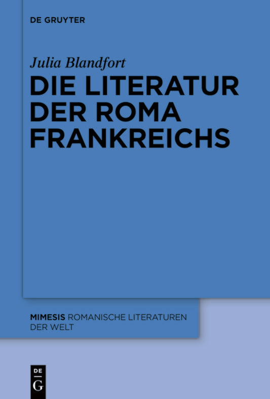 Die Literatur der Roma Frankreichs