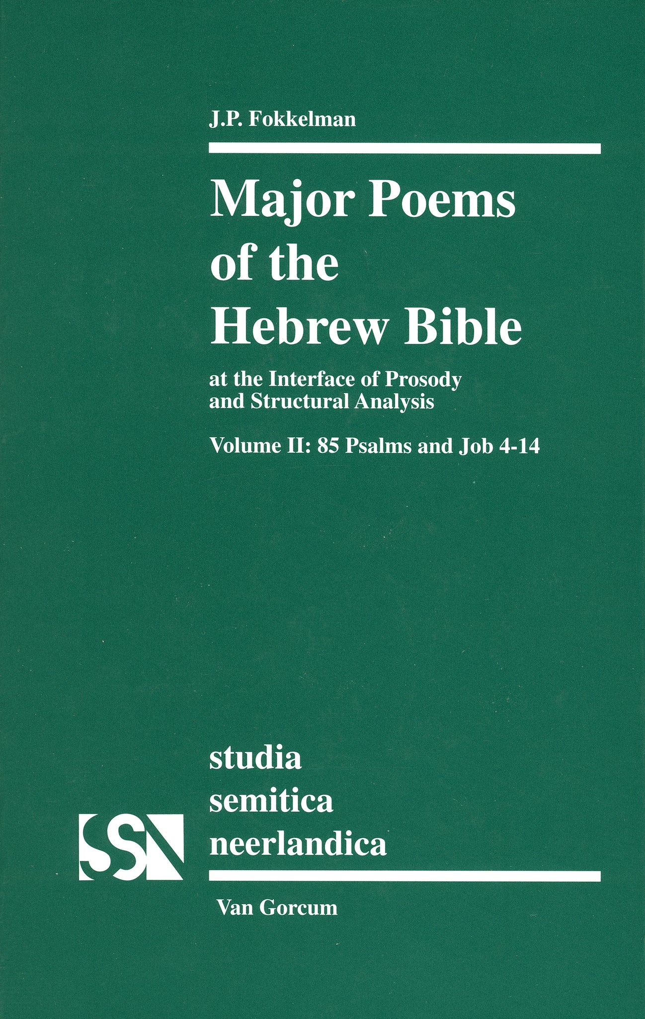 Major Poems of the Hebrew Bible