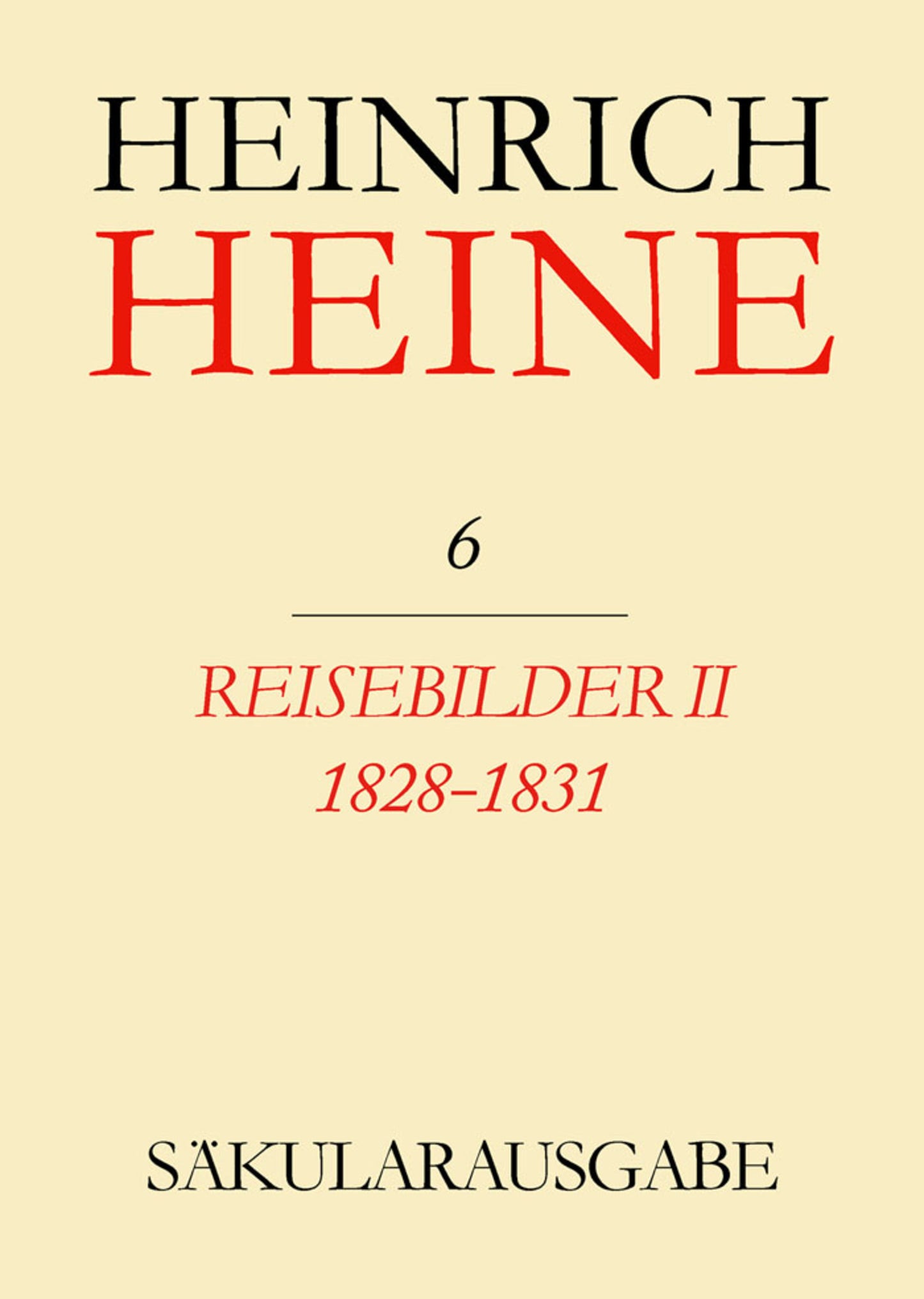 Reisebilder II. 1828-1831